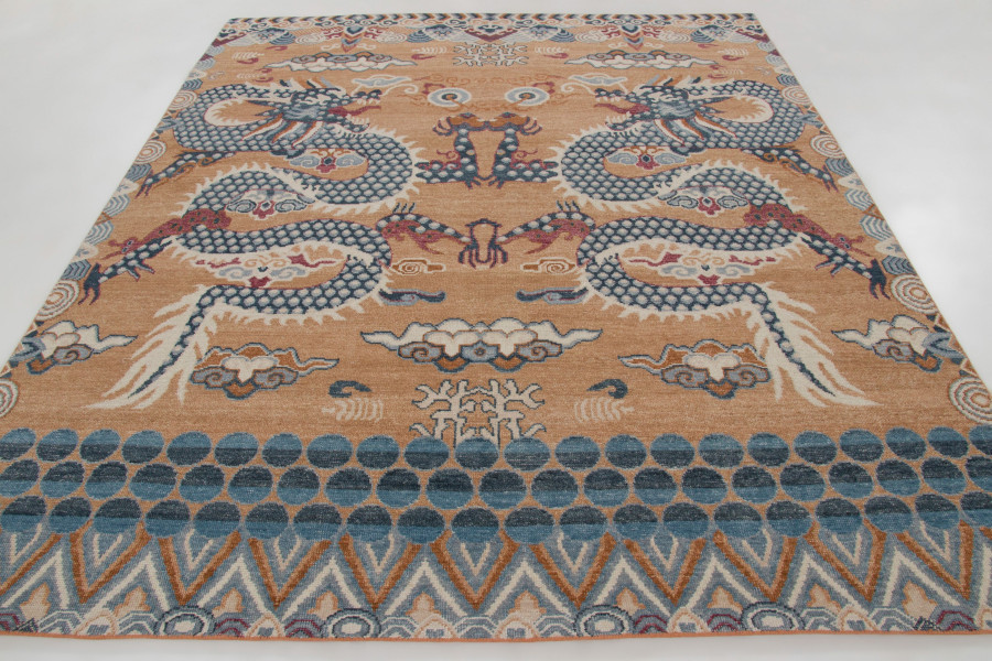 Contemporary Chinese Pictorial Rug
