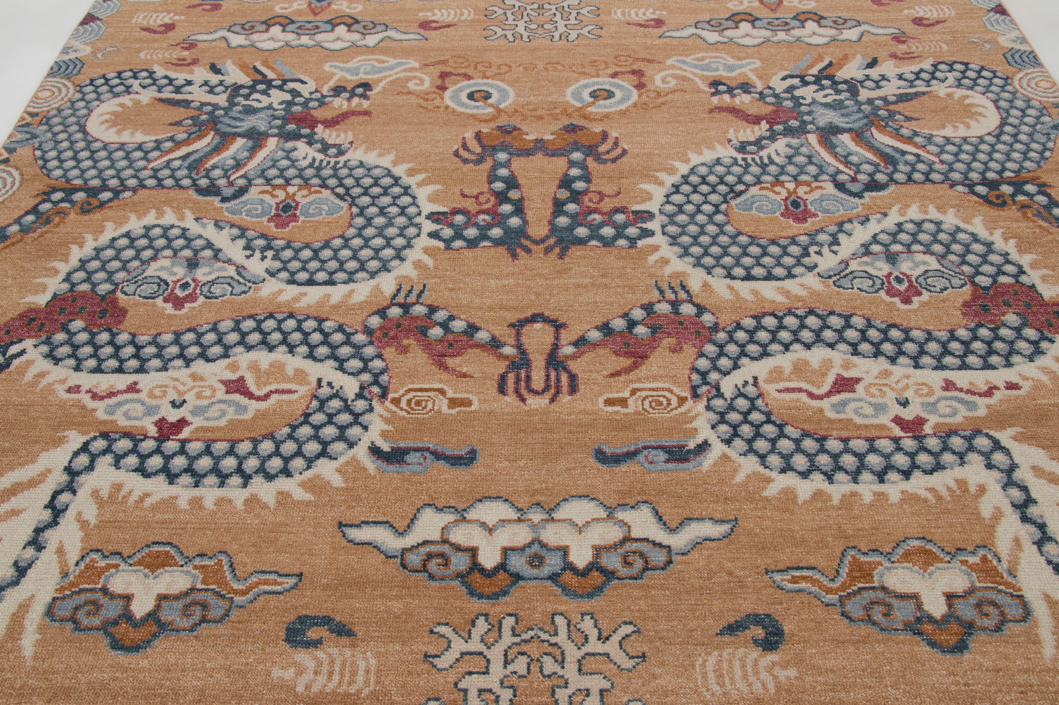 Contemporary Chinese Pictorial Rug