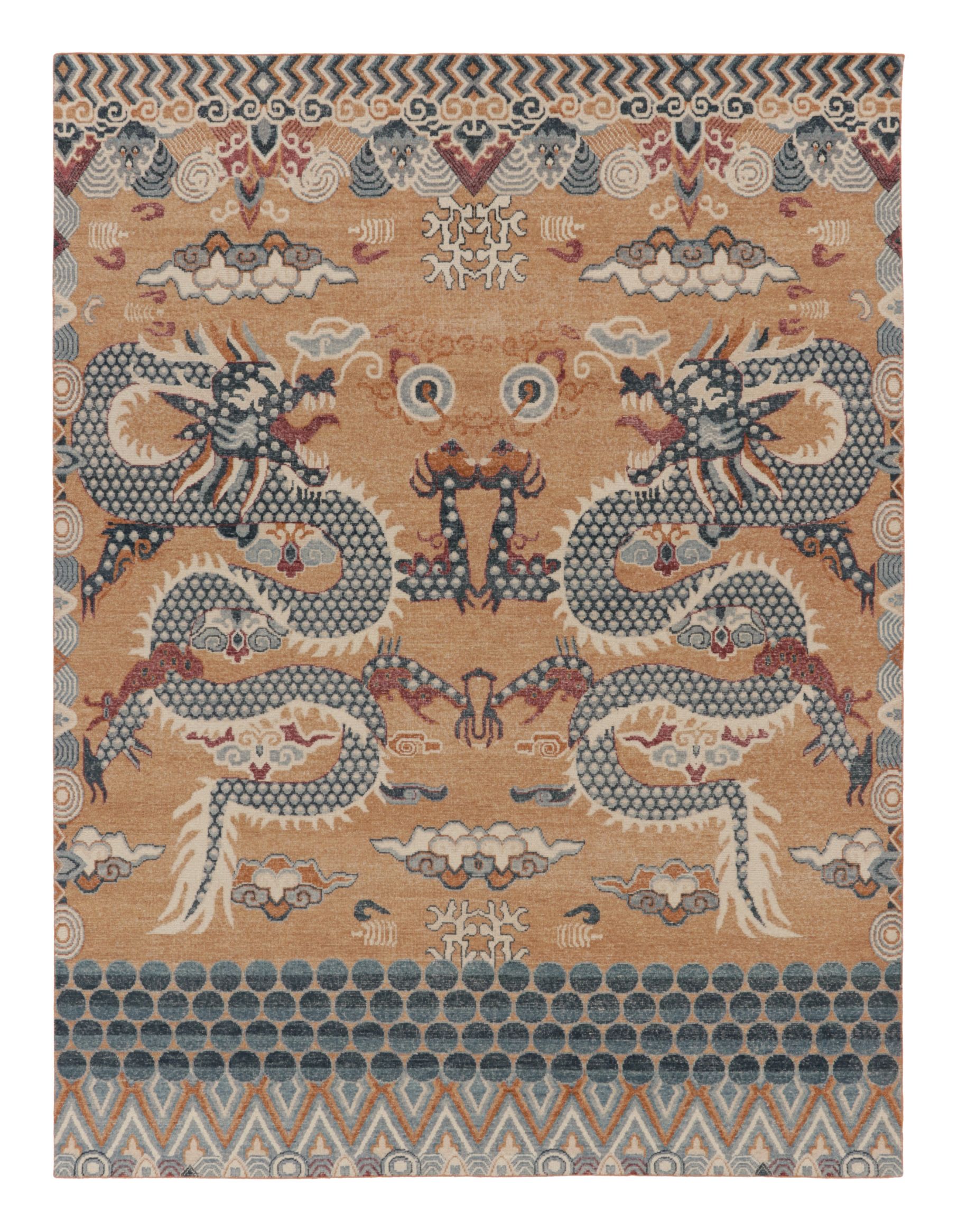 Contemporary Chinese Pictorial Rug