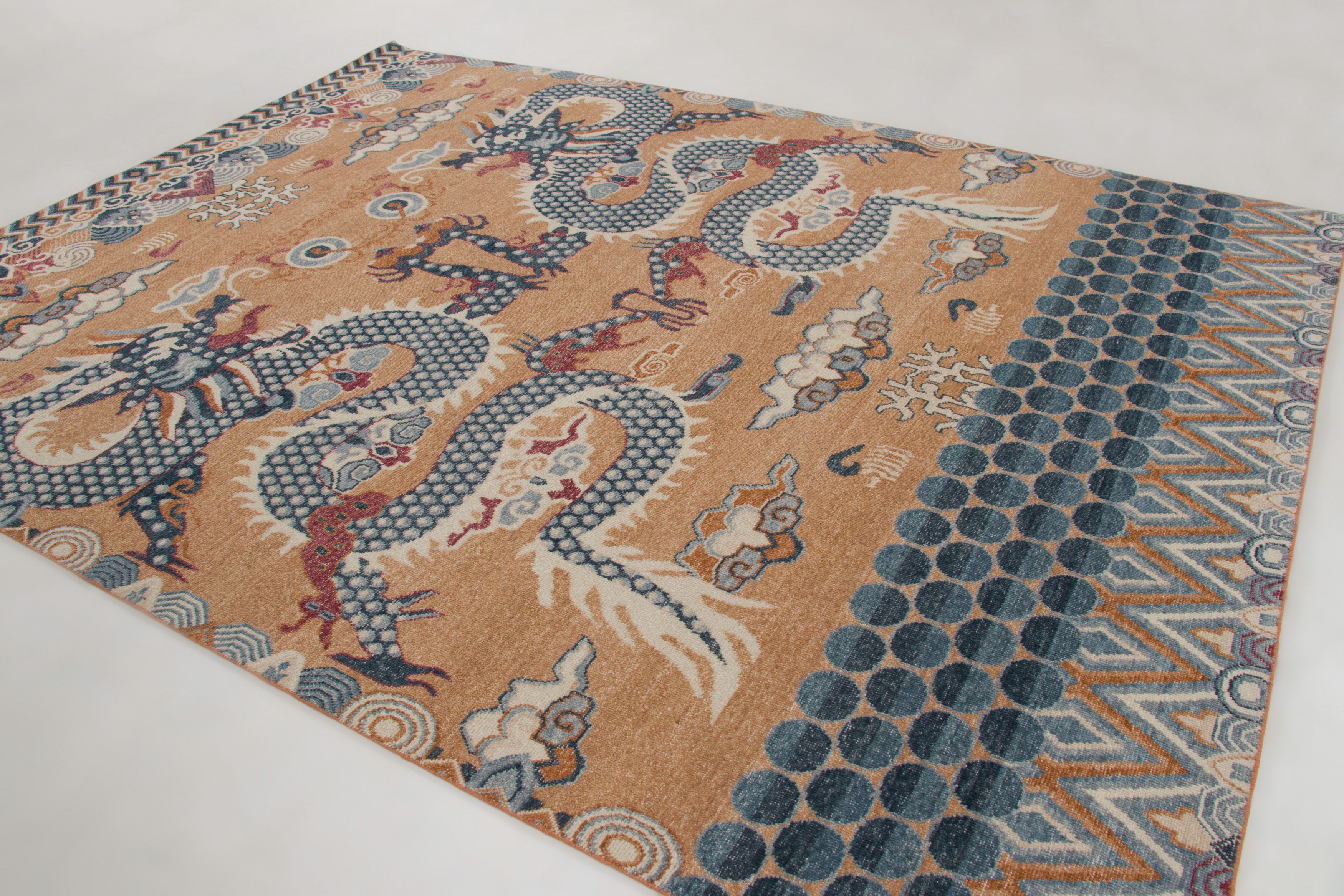 Contemporary Chinese Pictorial Rug