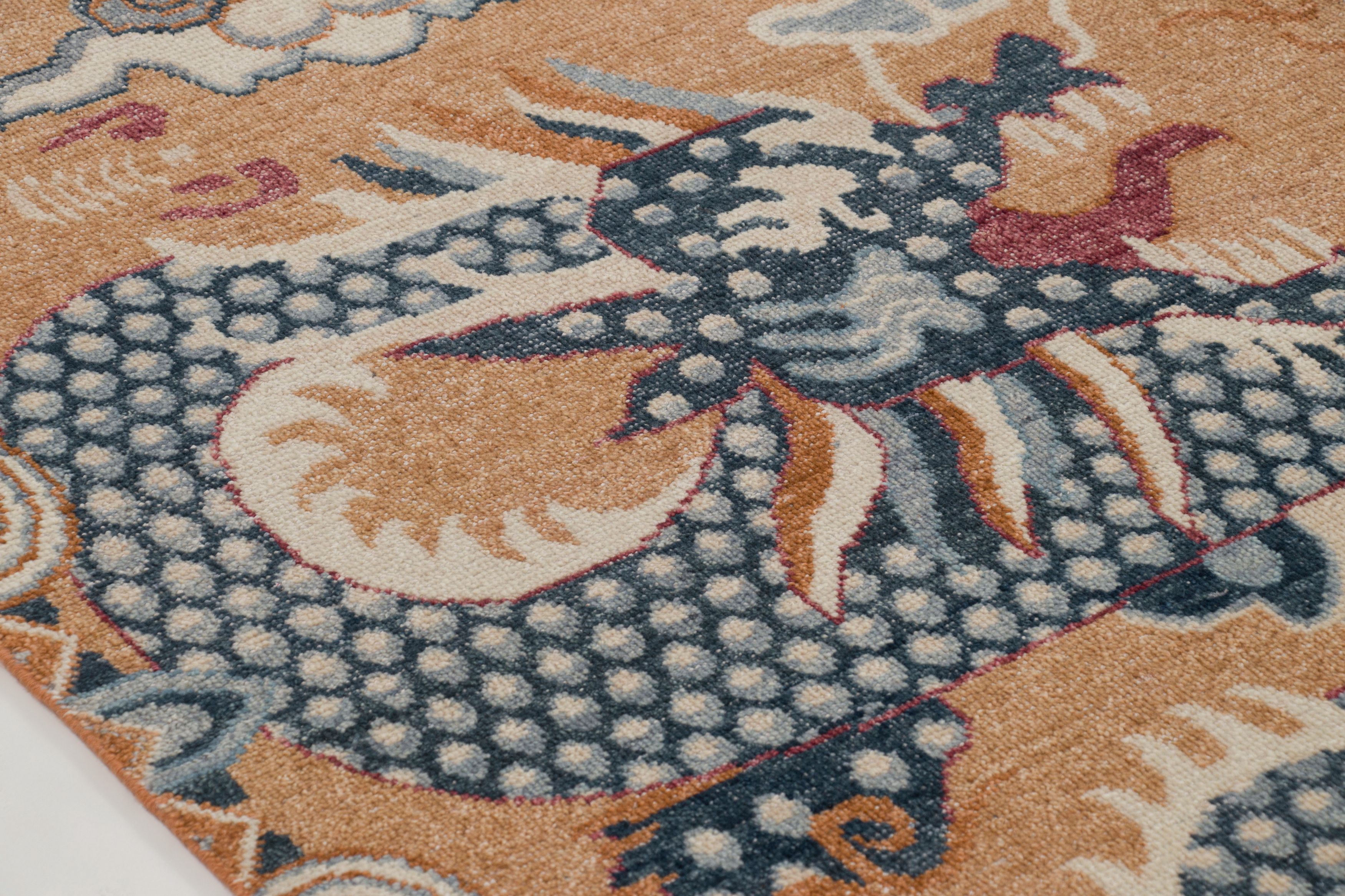 Contemporary Chinese Pictorial Rug