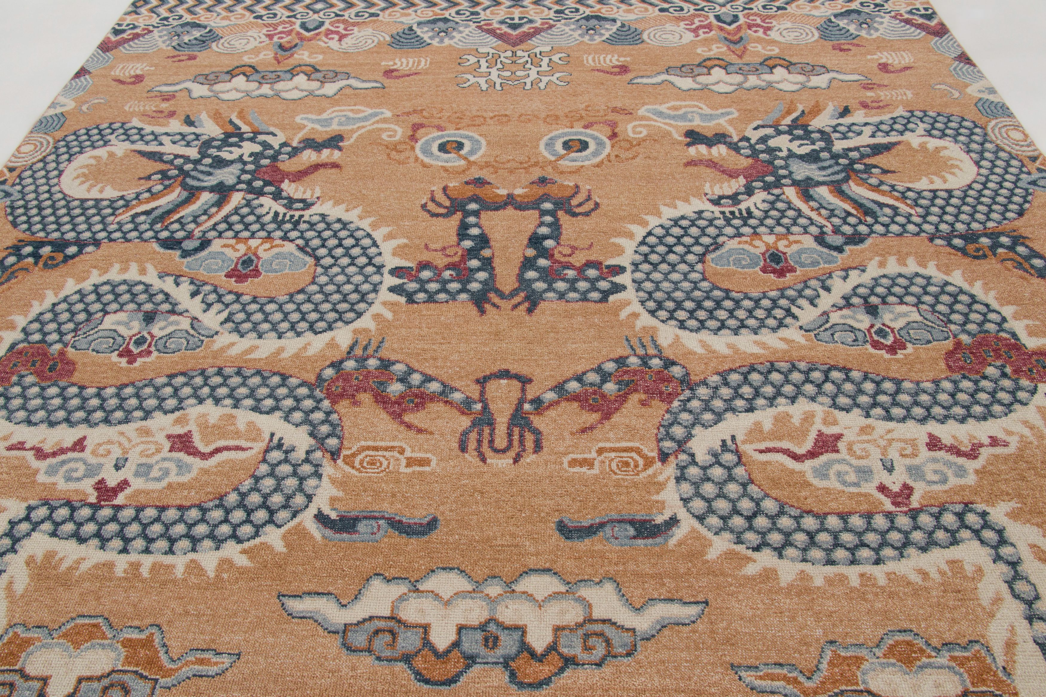 Contemporary Chinese Pictorial Rug