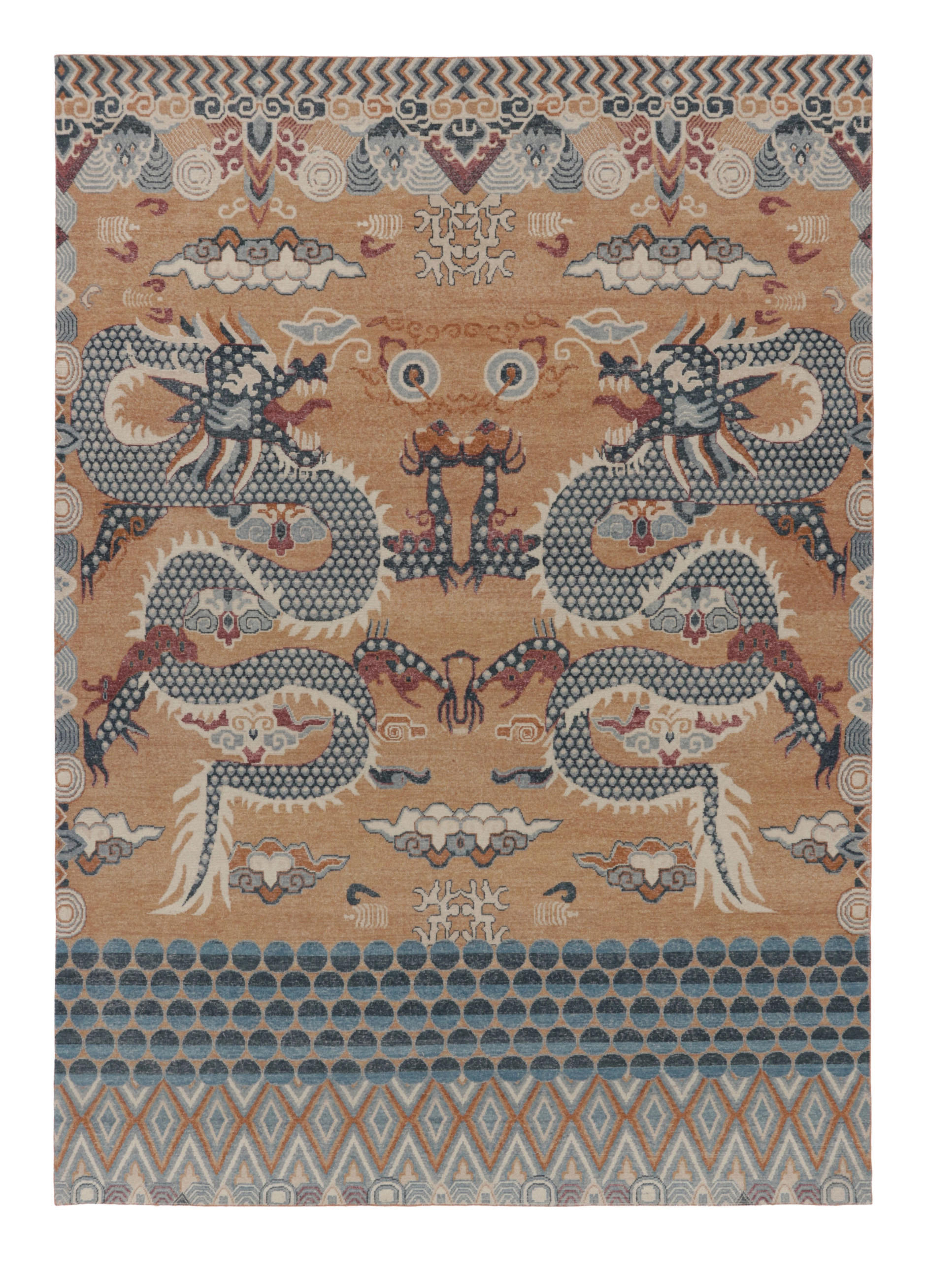 Contemporary Chinese Pictorial Rug