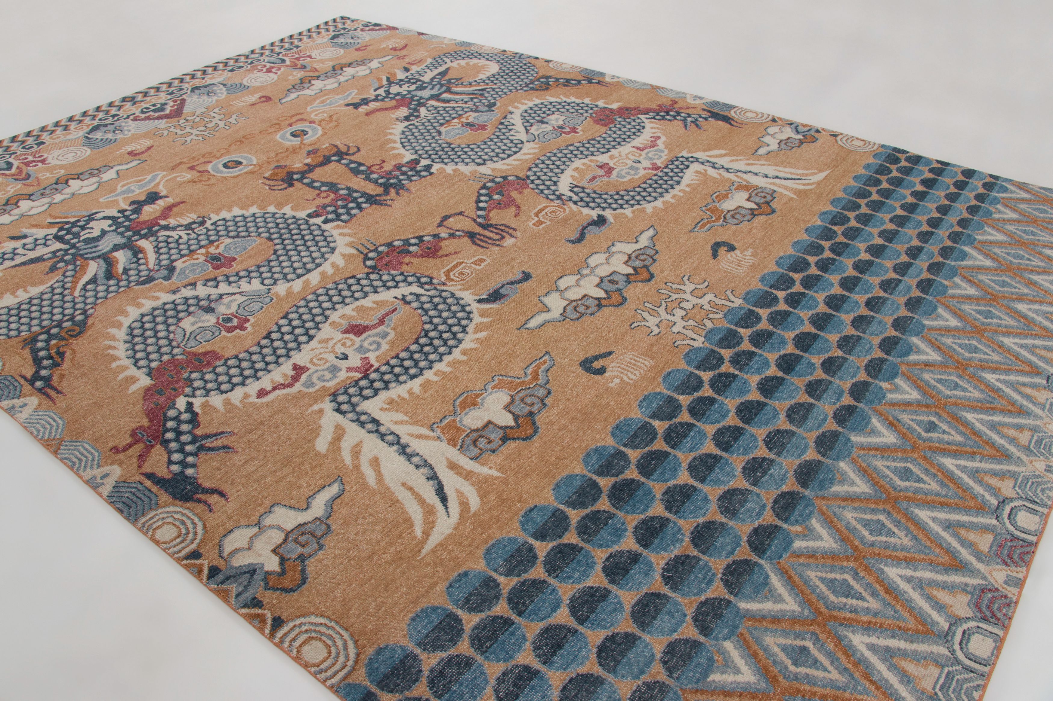 Contemporary Chinese Pictorial Rug