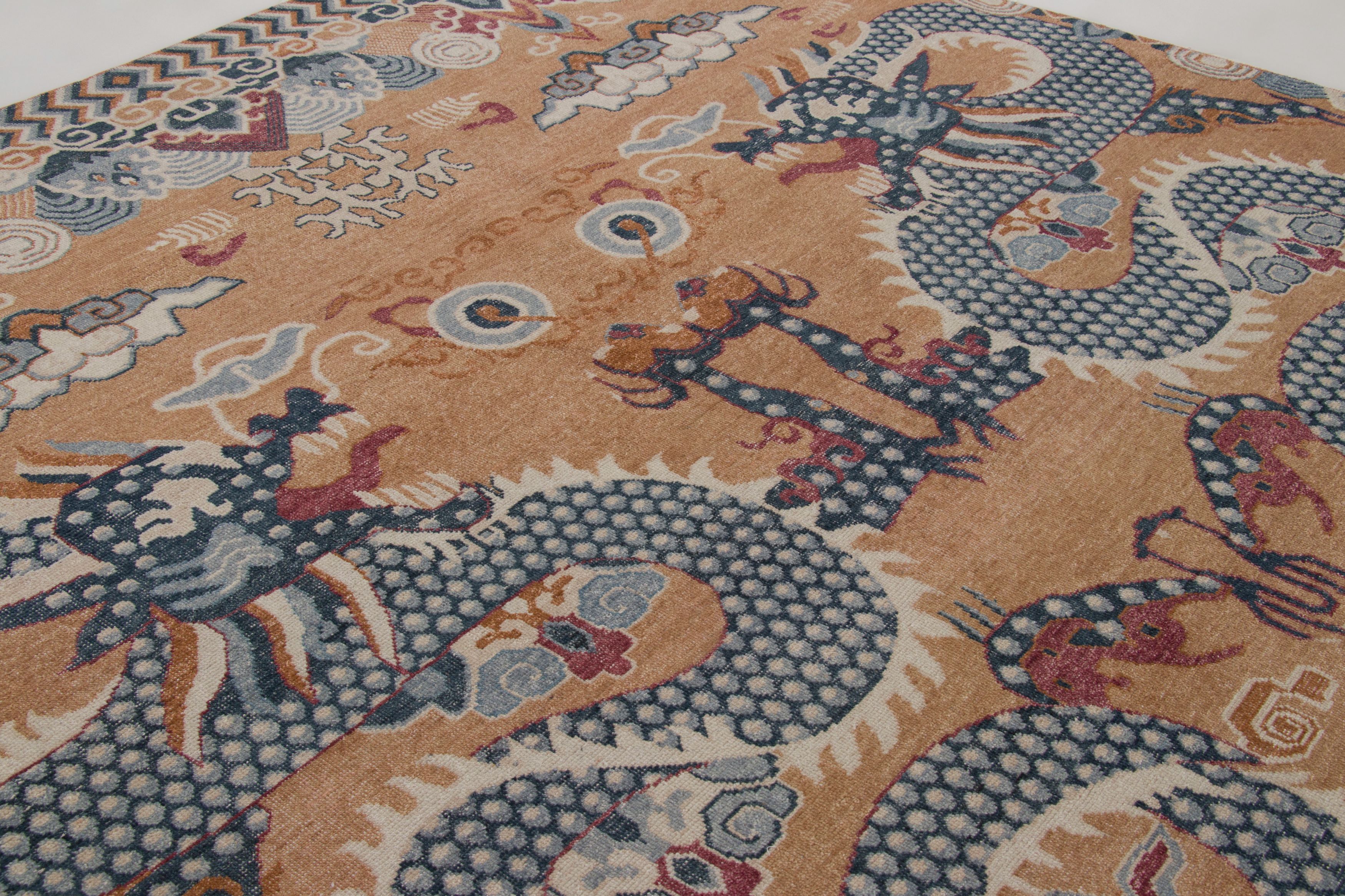 Contemporary Chinese Pictorial Rug
