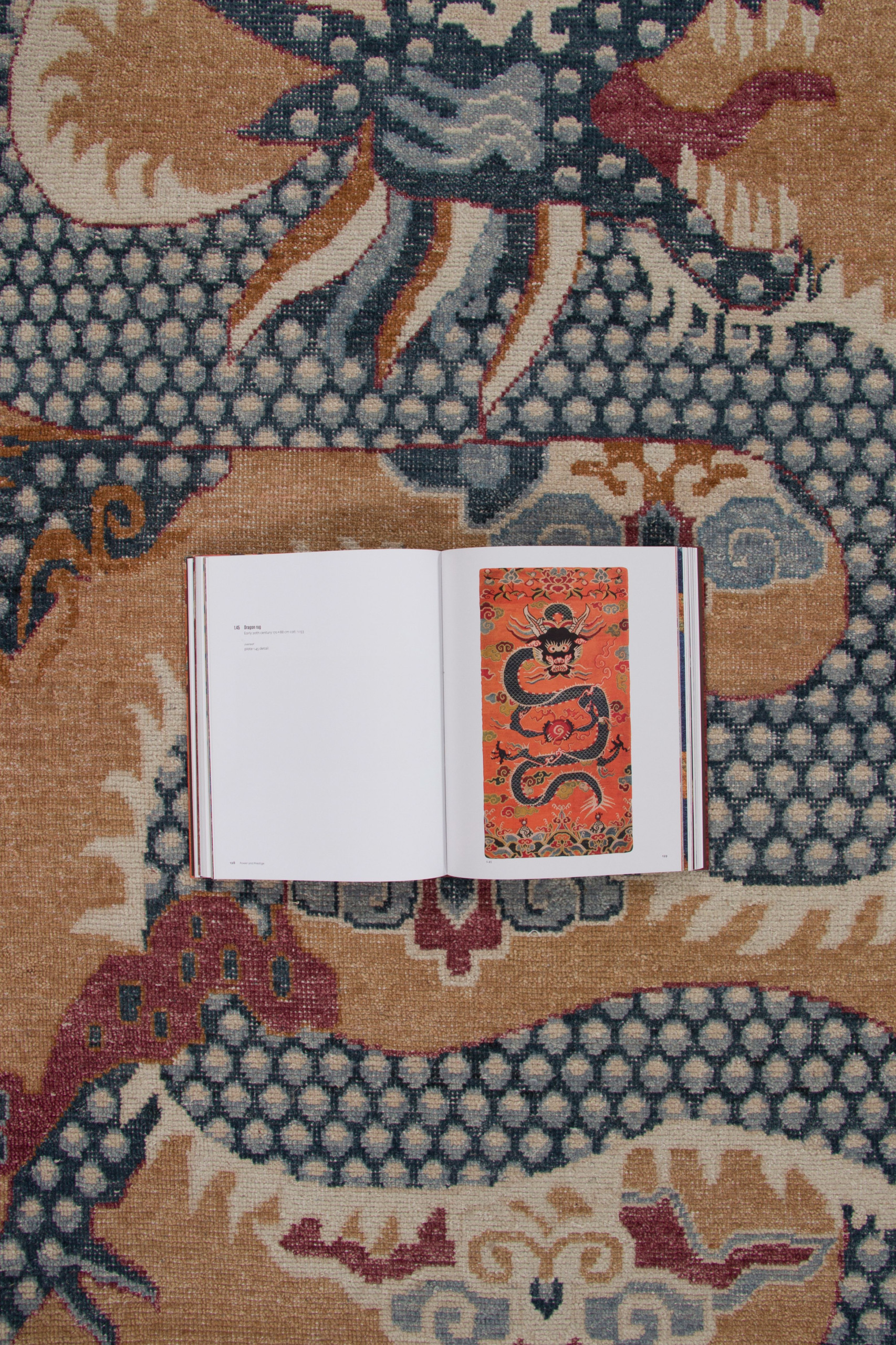 Contemporary Chinese Pictorial Rug