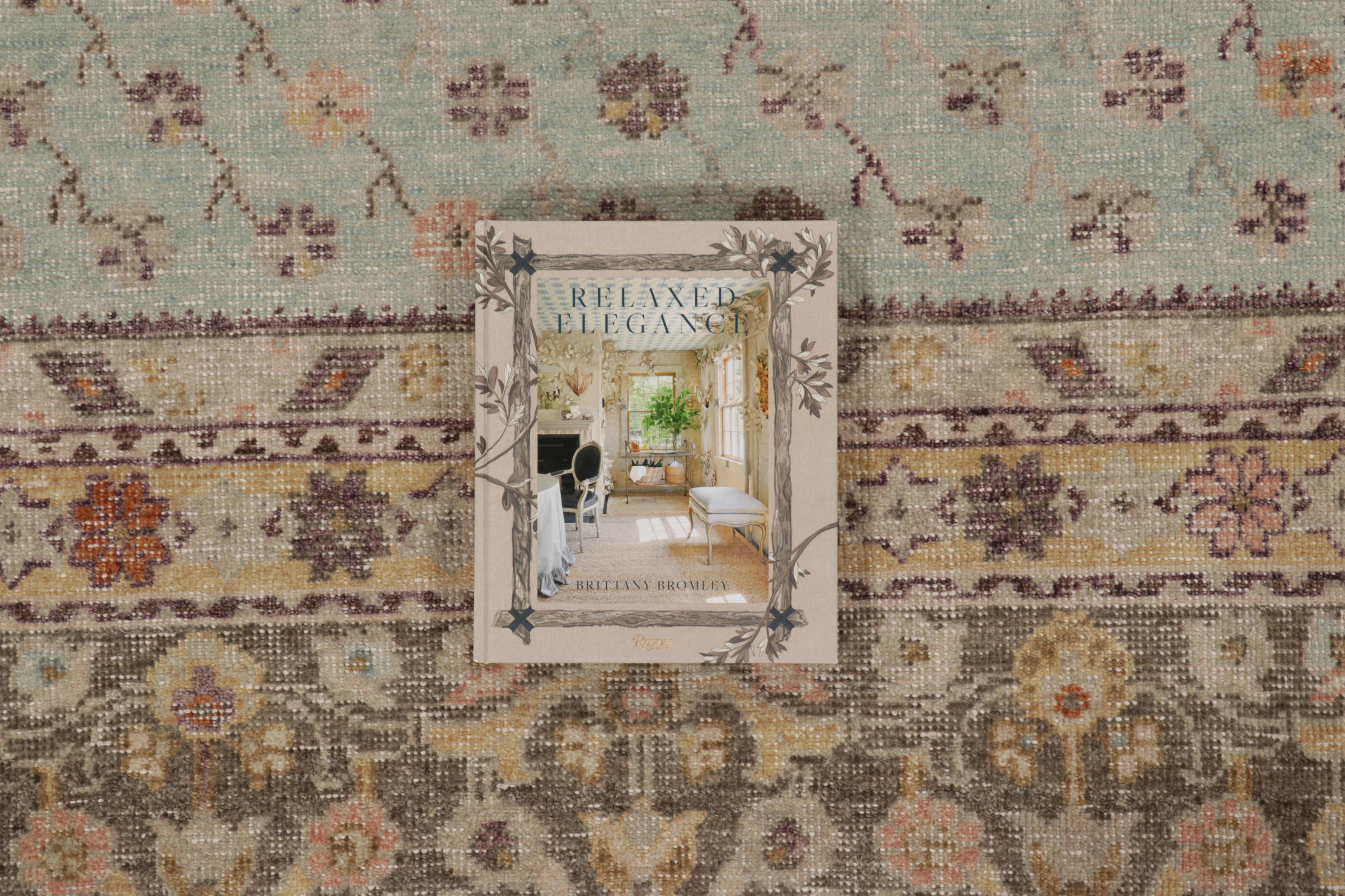 Distressed Ghiordes Rug