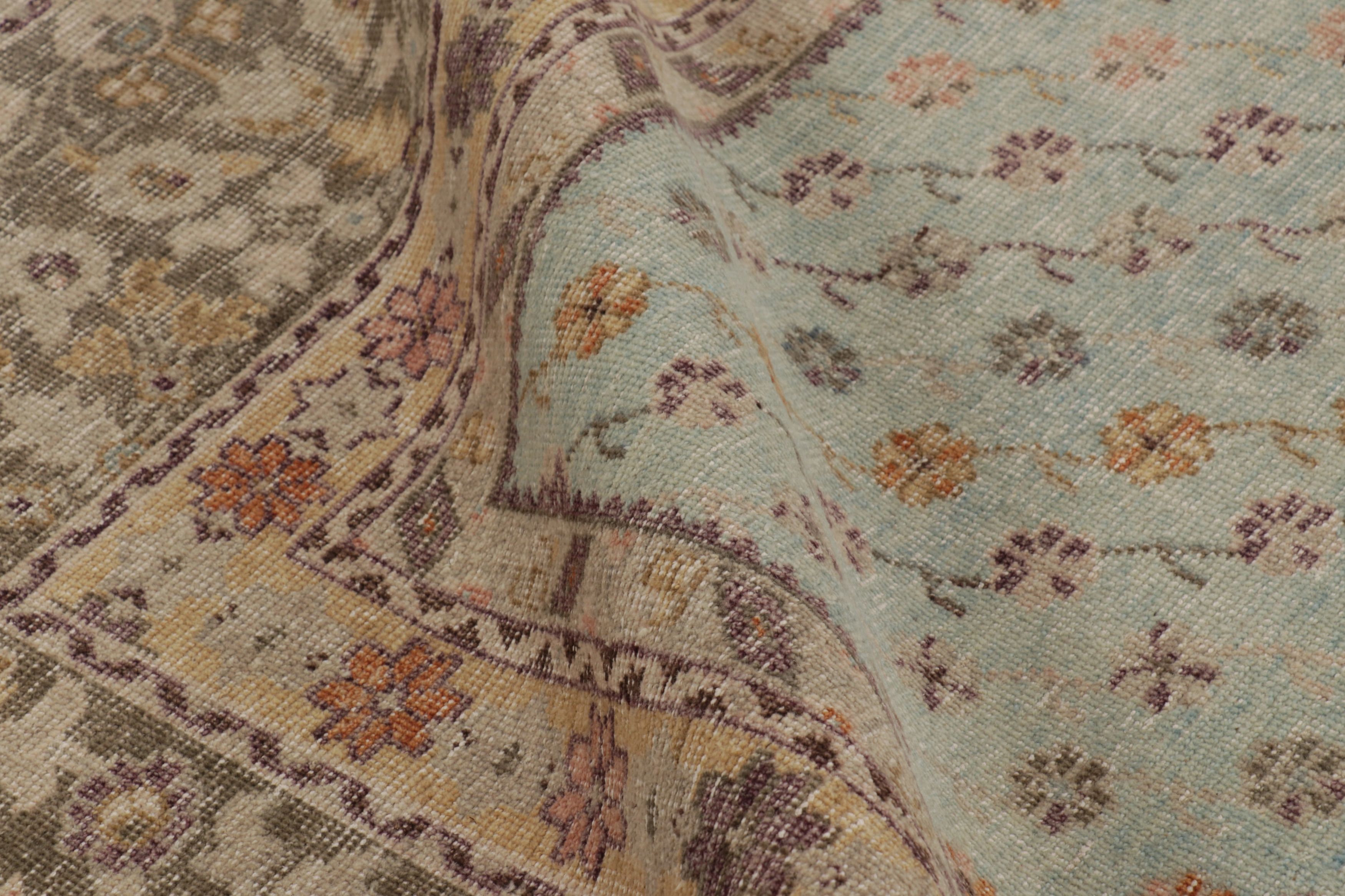 Distressed Ghiordes Rug