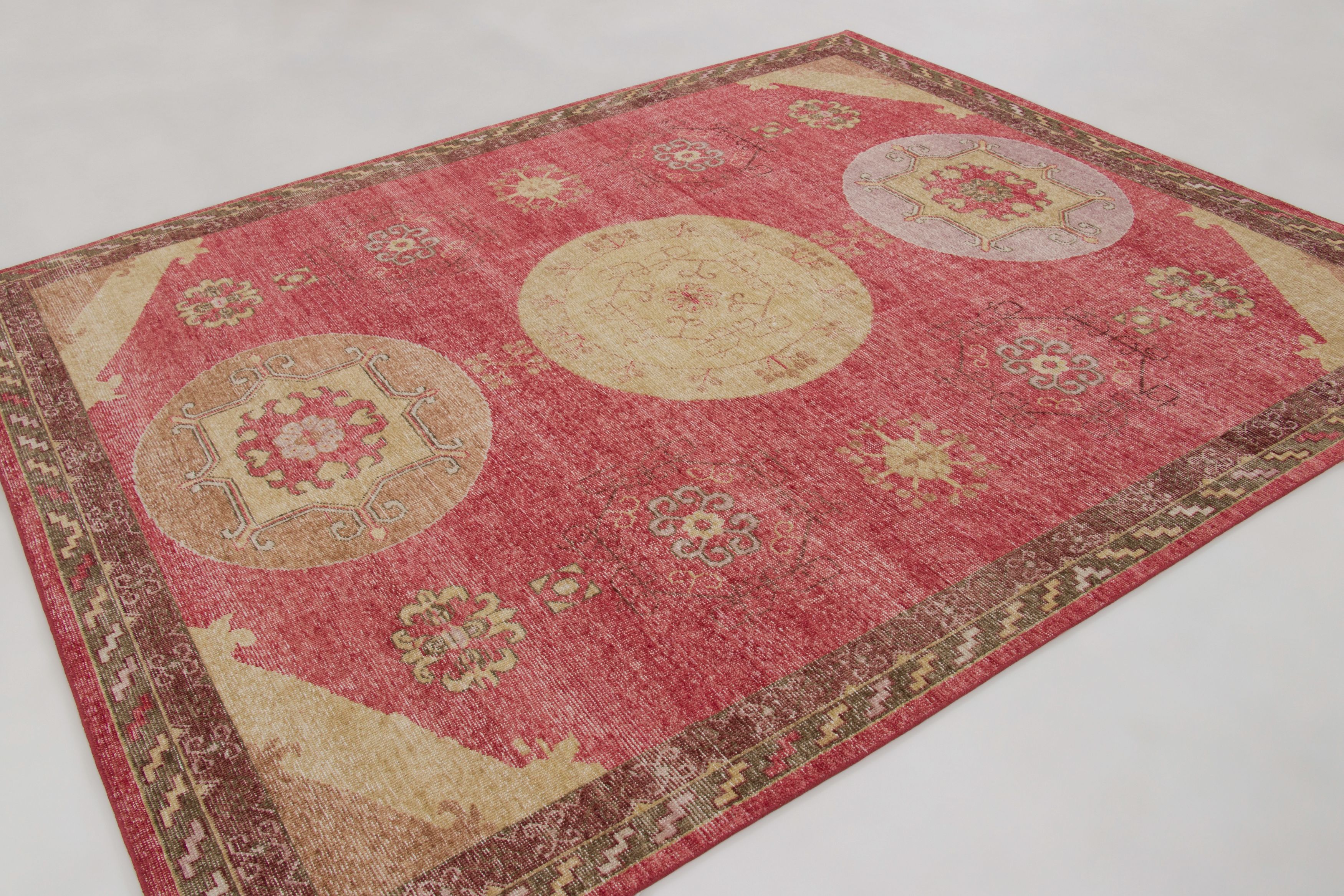 Modern Classics Distressed Khotan Rug