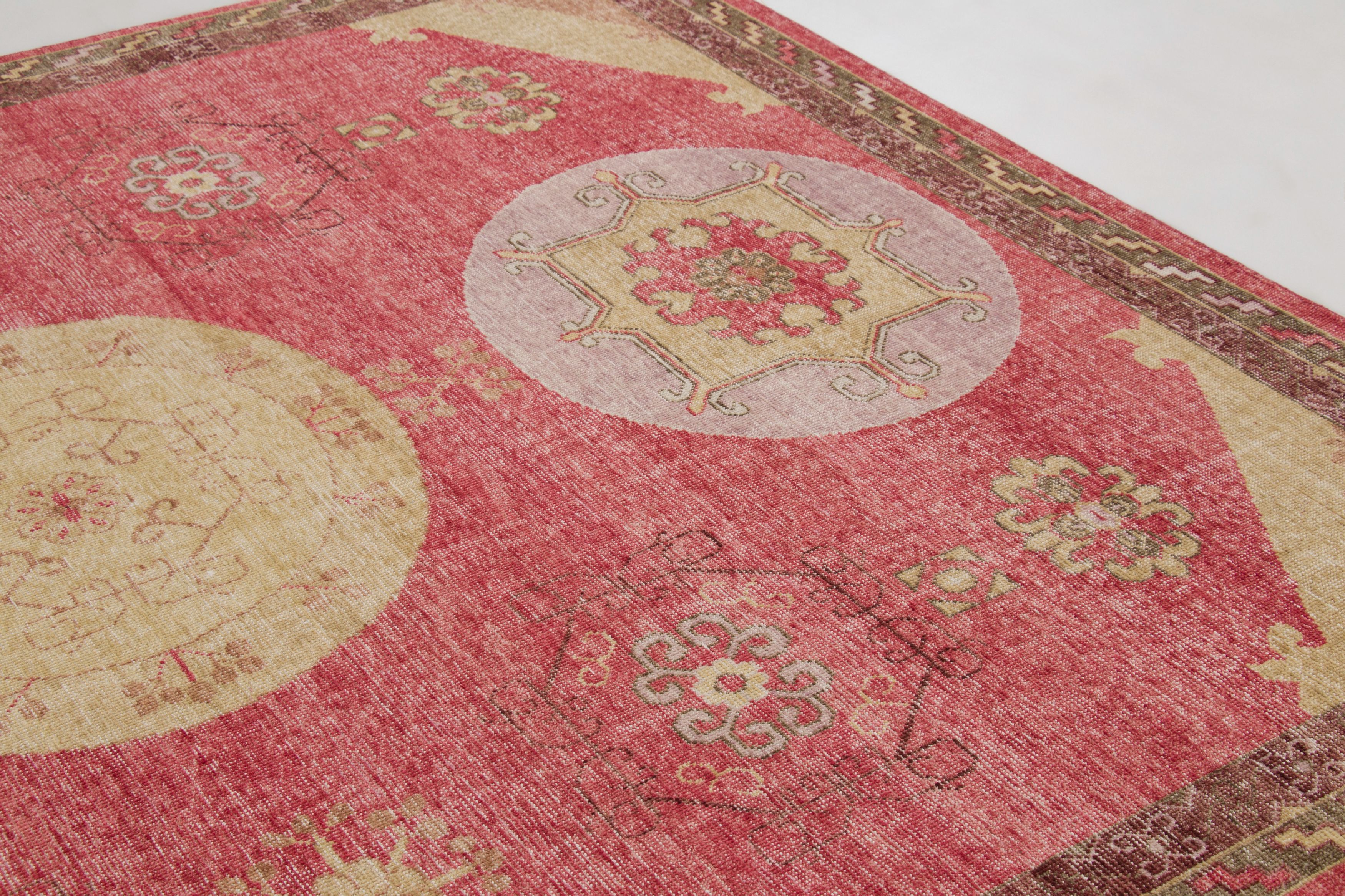 Modern Classics Distressed Khotan Rug
