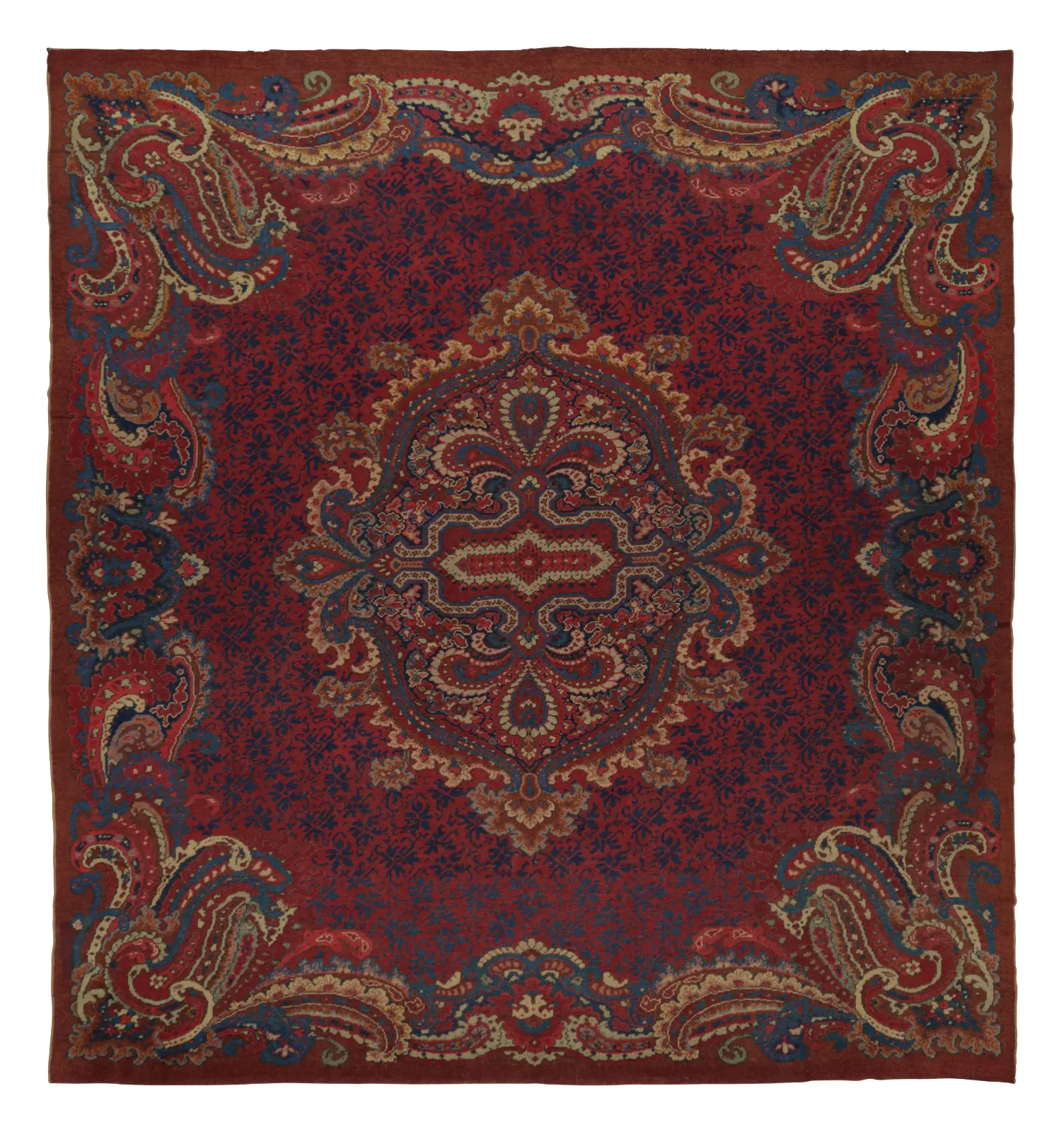 Oversized Antique Turkish Oushak Rug