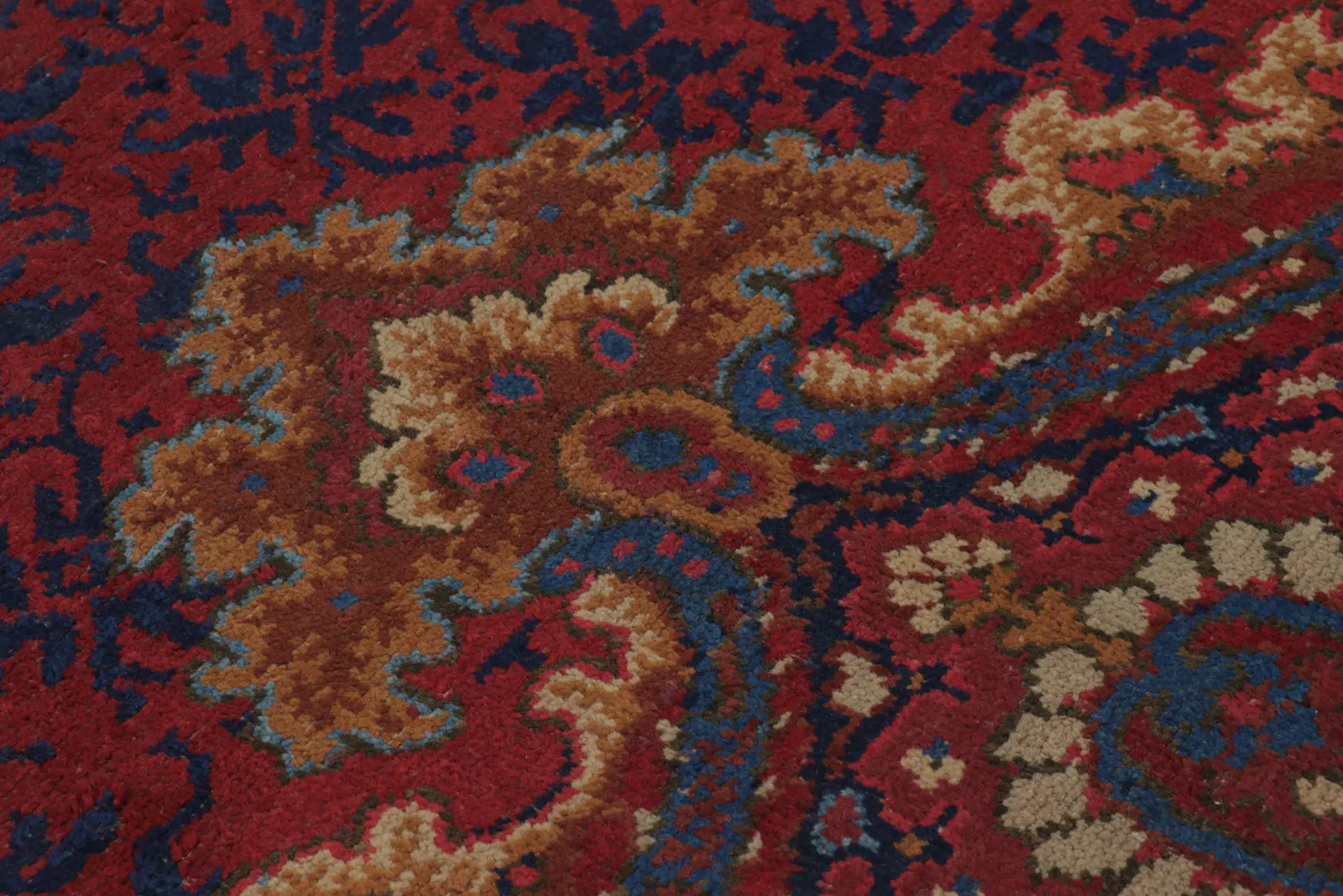 Oversized Antique Turkish Oushak Rug