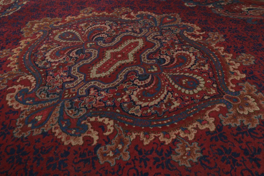 Oversized Antique Turkish Oushak Rug
