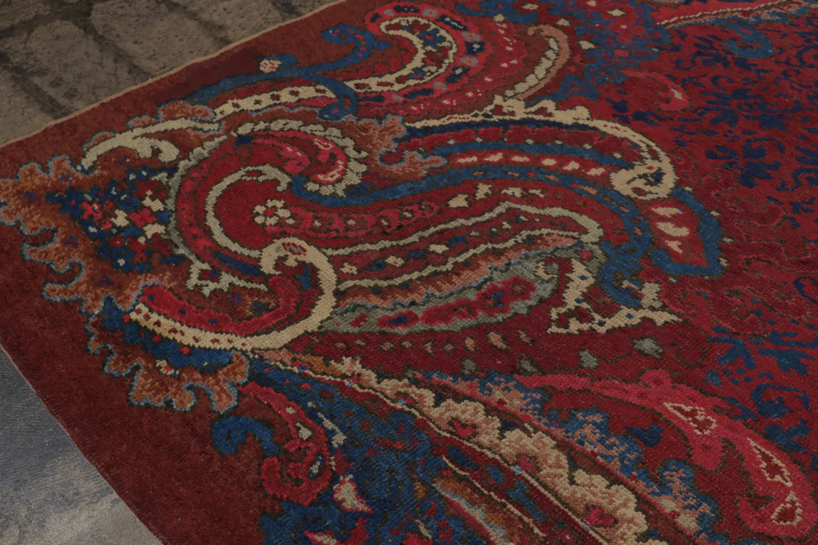 Oversized Antique Turkish Oushak Rug