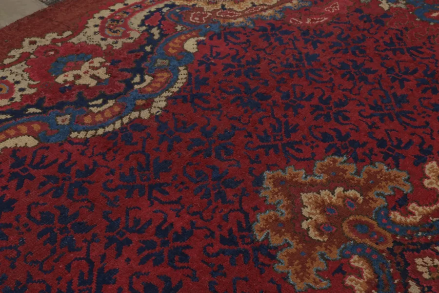 Oversized Antique Turkish Oushak Rug