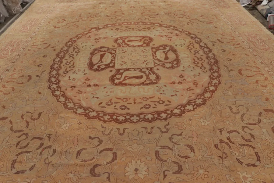 Antique Amritsar Medallion Rug
