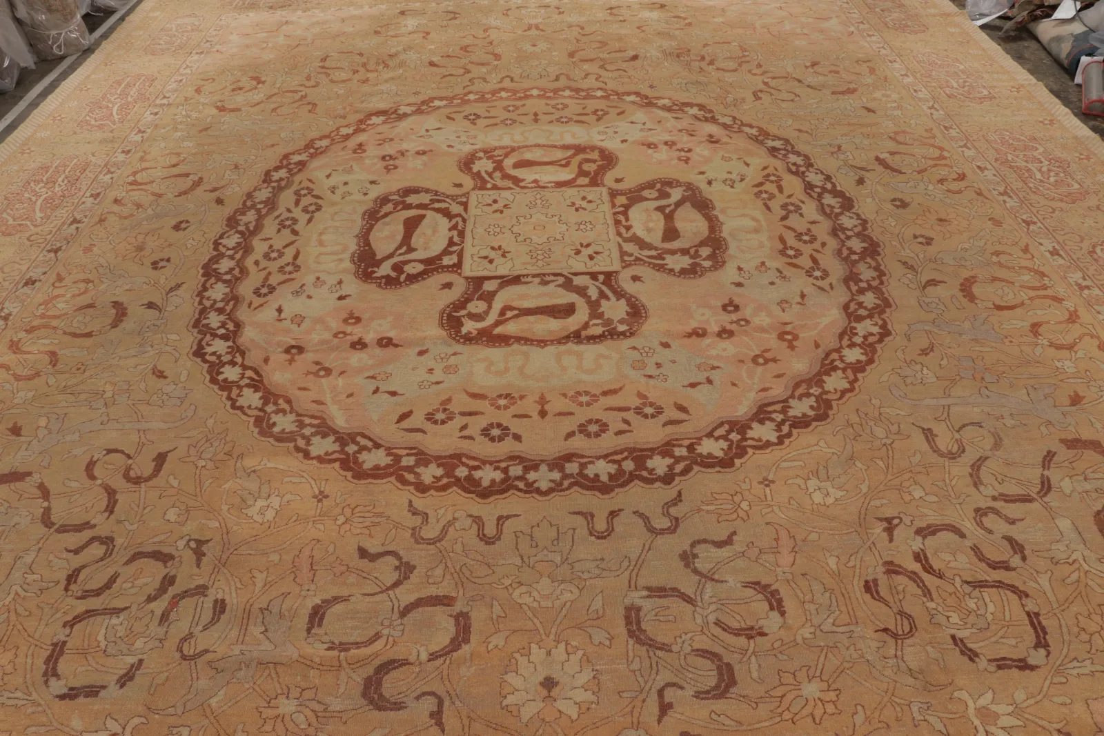 Antique Amritsar Medallion Rug