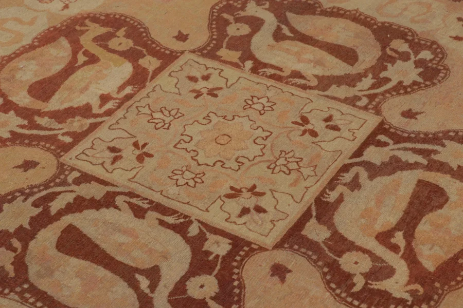 Antique Amritsar Medallion Rug