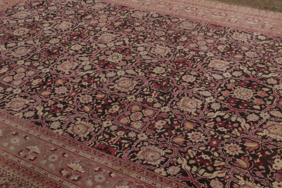 Vintage Agra Floral Rug