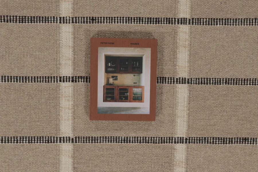 Contemporary Scandinavian Geometric Flatweave
