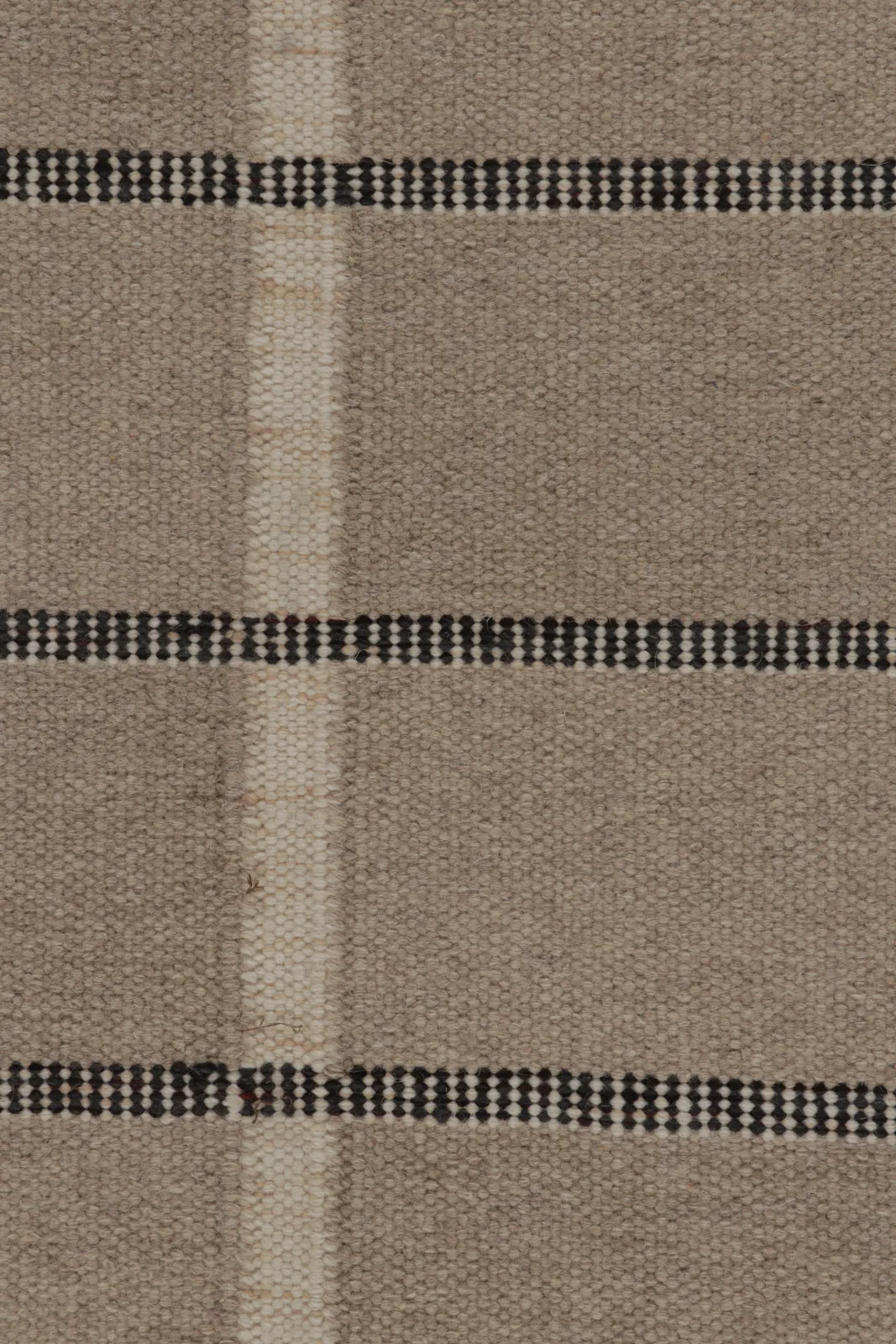Contemporary Scandinavian Geometric Flatweave