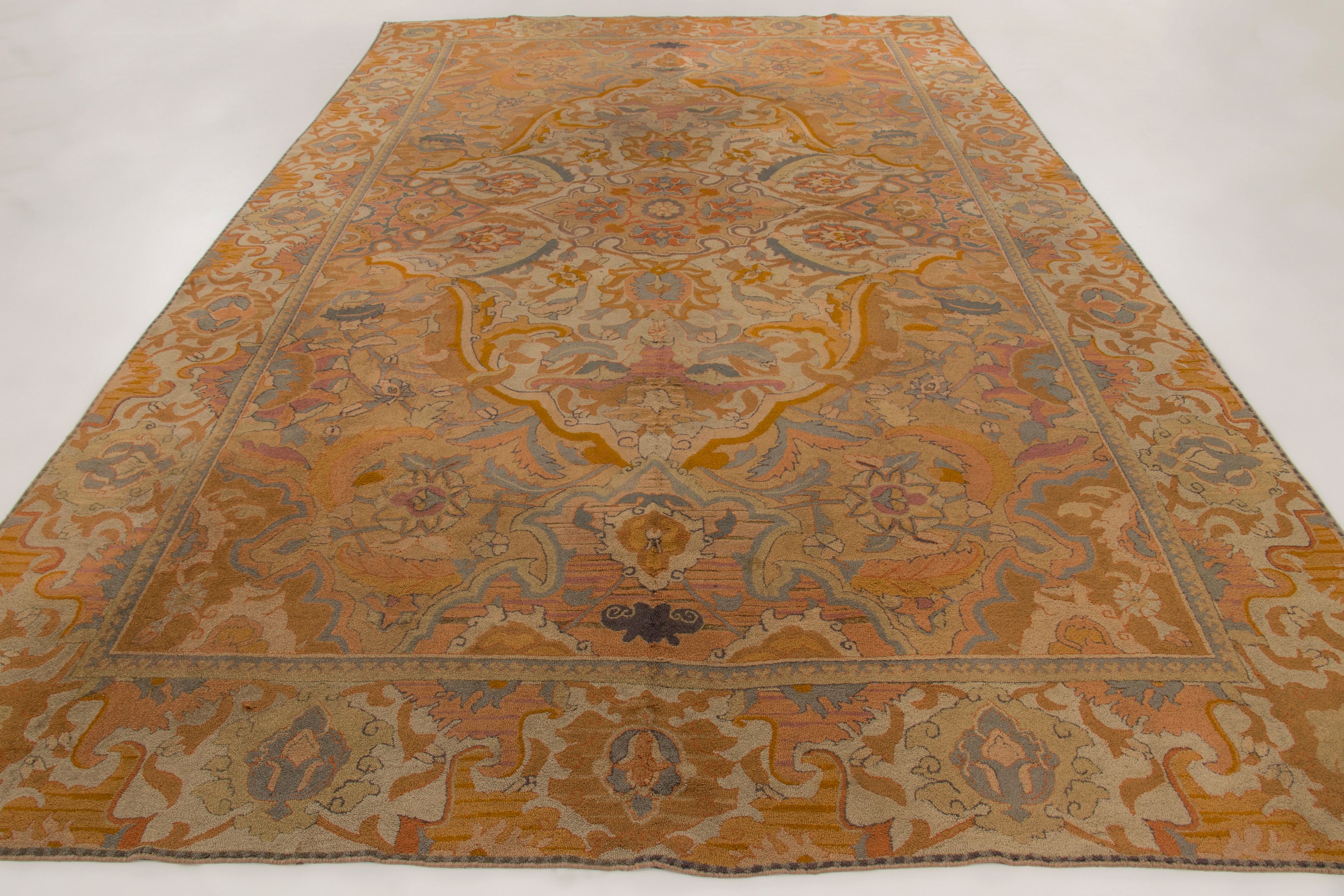 Antique Chinese Medallion Rug