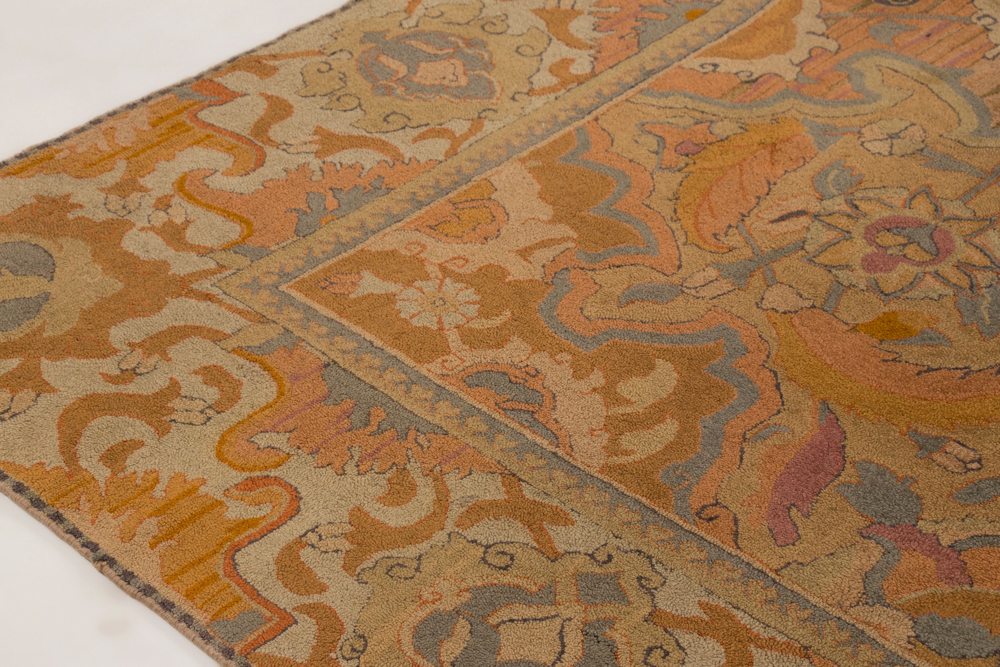 Antique Chinese Medallion Rug