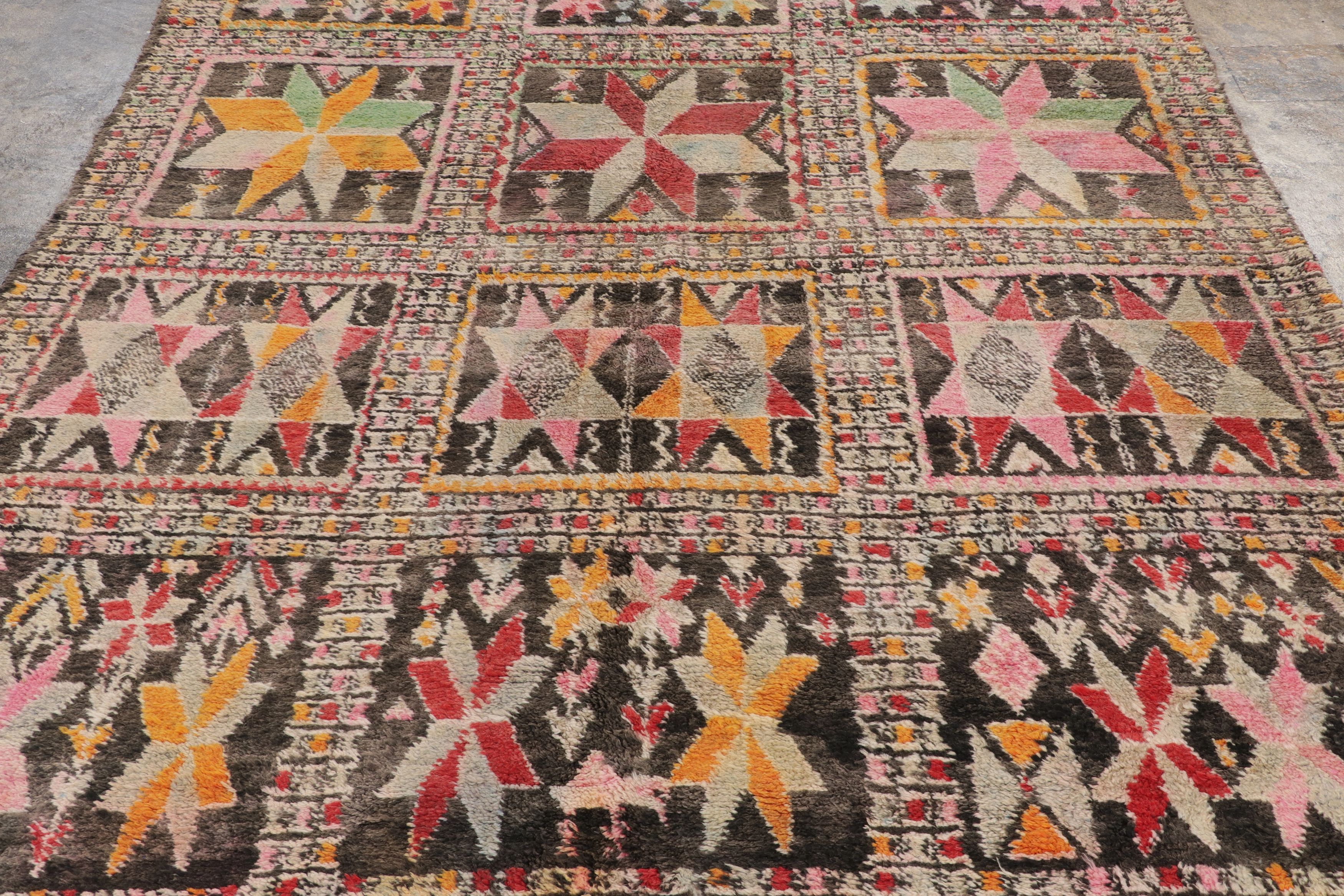 Vintage Moroccan Berber Rug