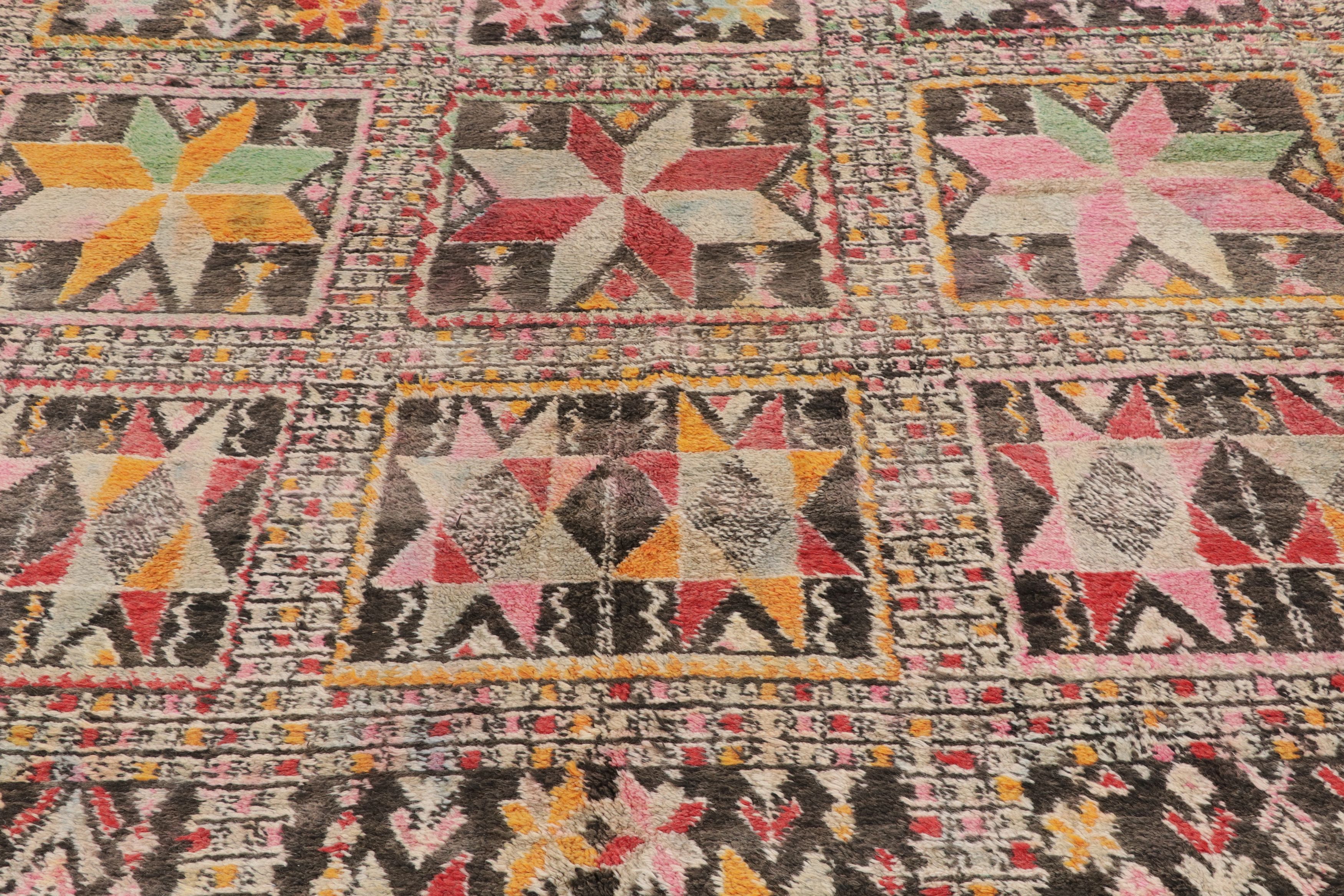 Vintage Moroccan Berber Rug