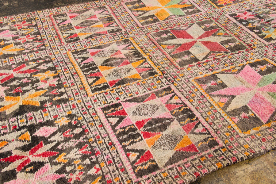 Vintage Moroccan Berber Rug