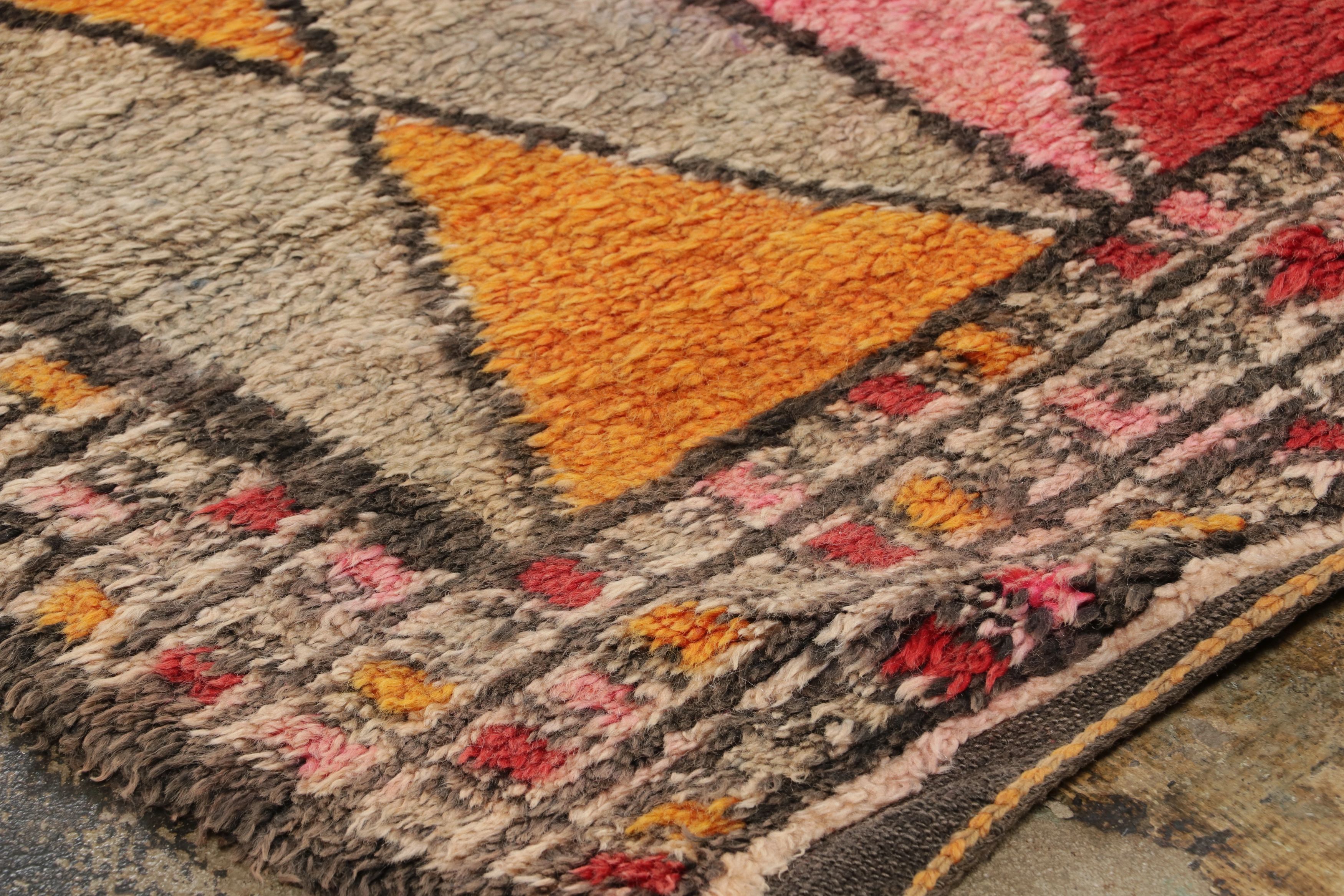 Vintage Moroccan Berber Rug
