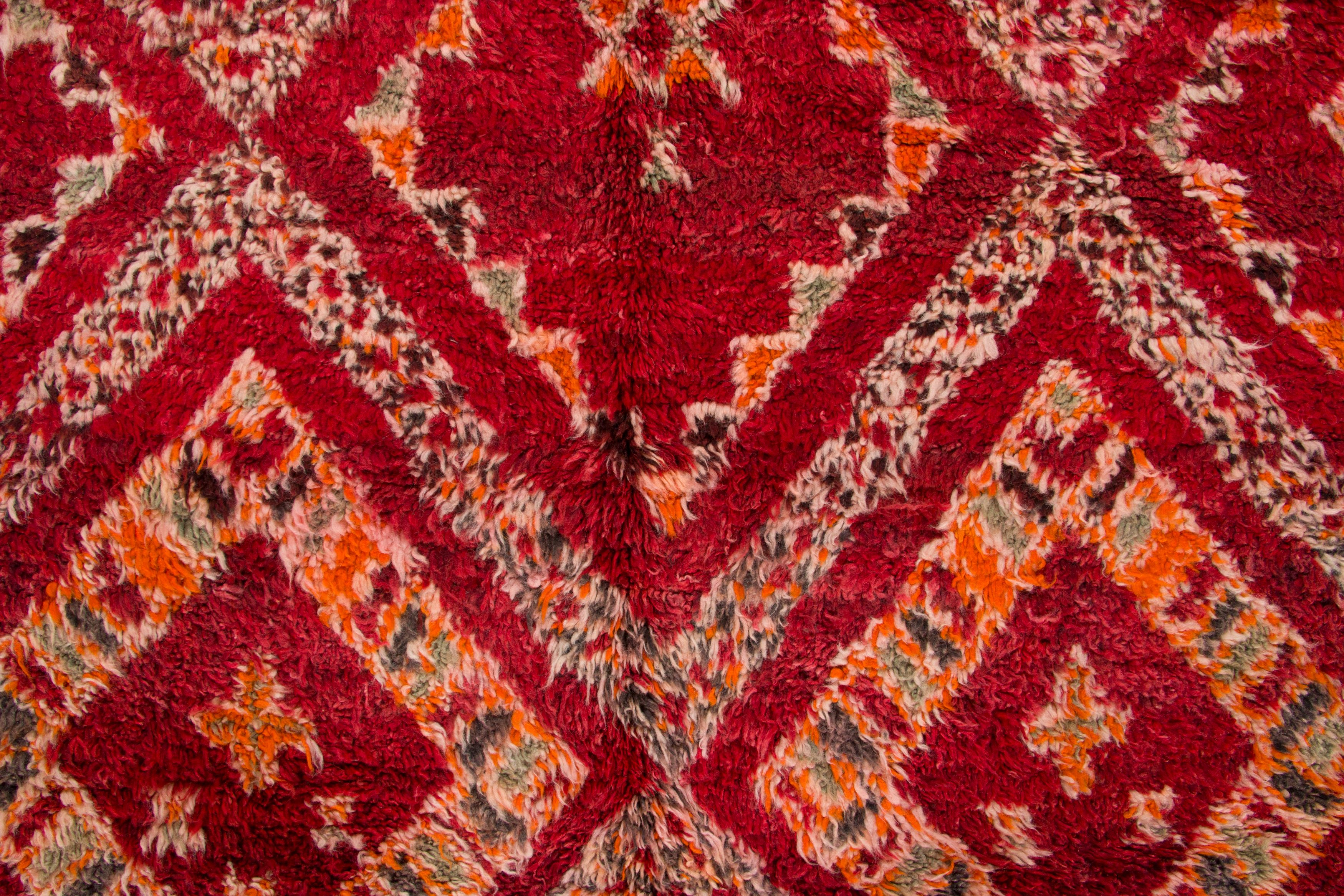 Vintage Moroccan Berber Shag Rug