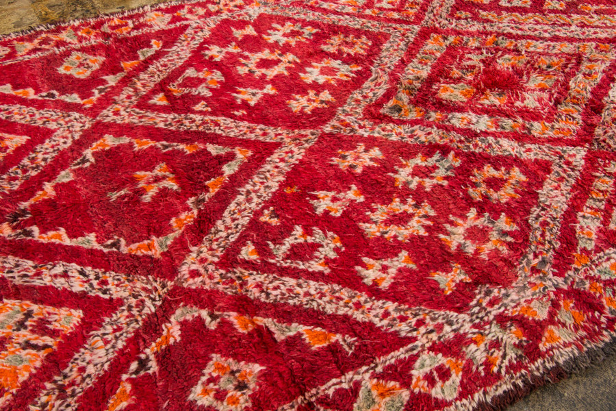 Vintage Moroccan Berber Shag Rug