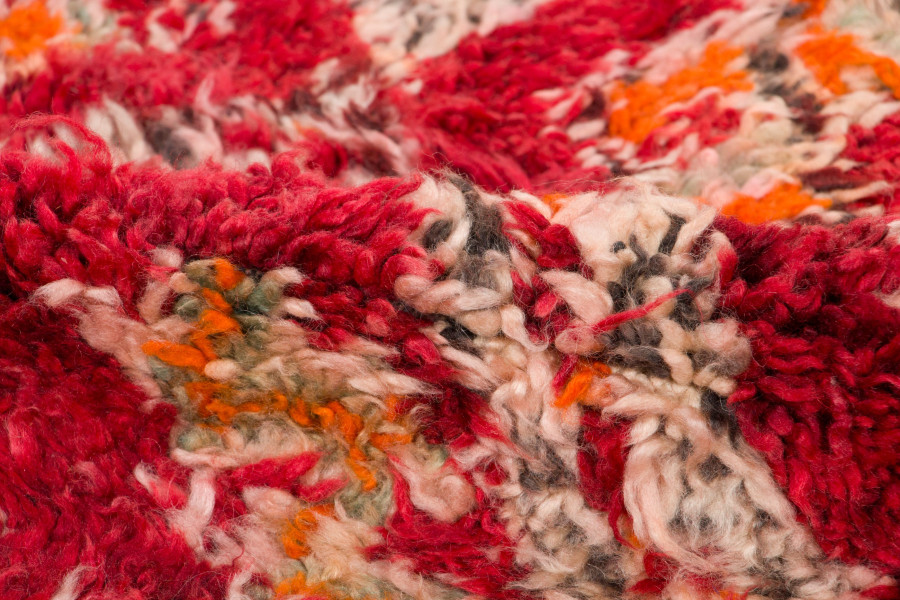 Vintage Moroccan Berber Shag Rug