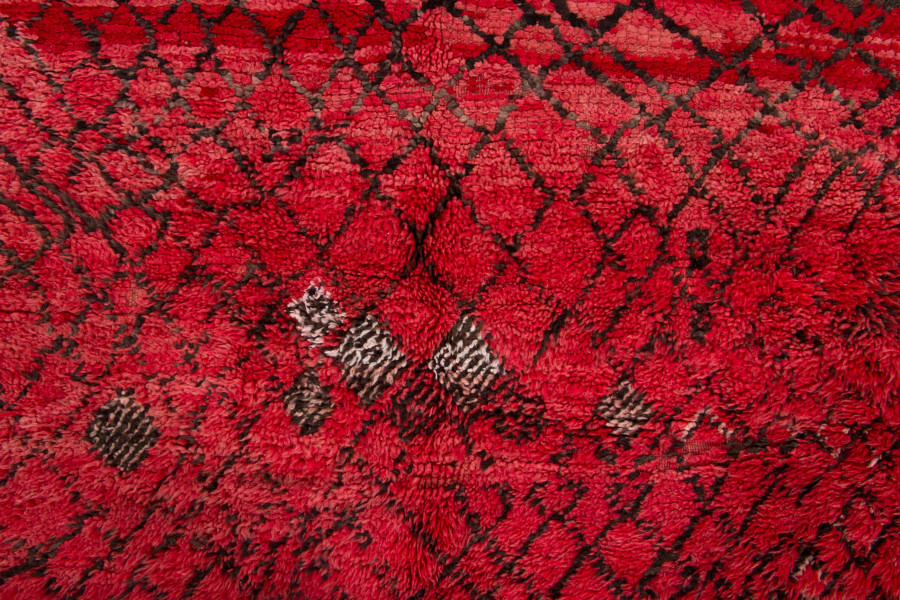 Vintage Moroccan Berber Shag Rug