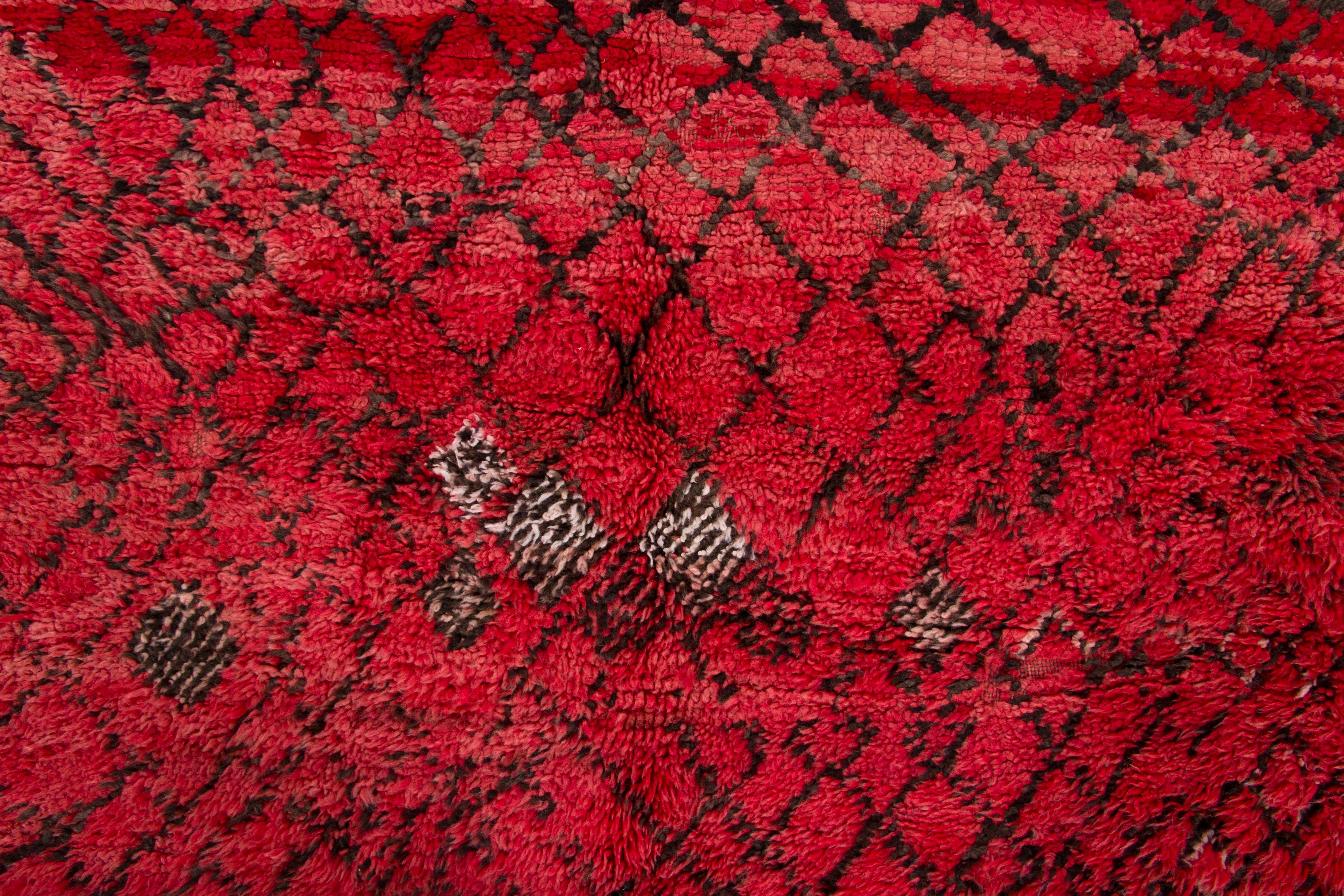 Vintage Moroccan Berber Shag Rug