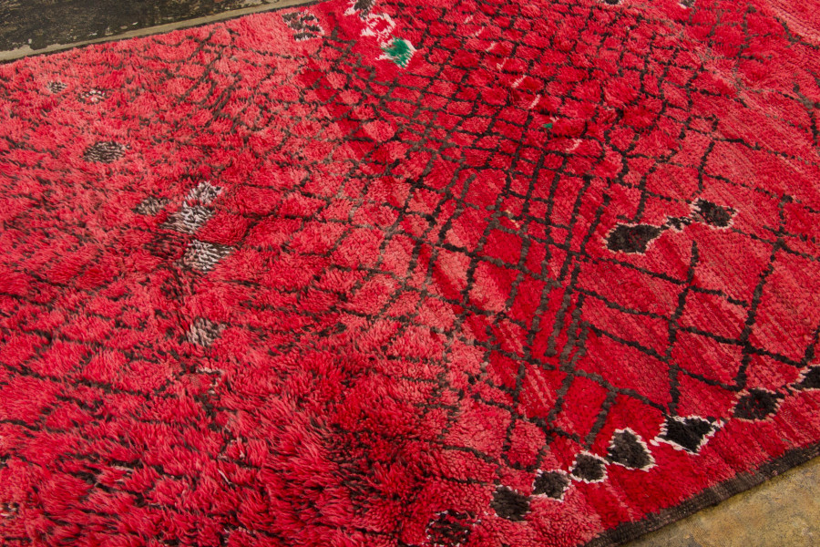 Vintage Moroccan Berber Shag Rug