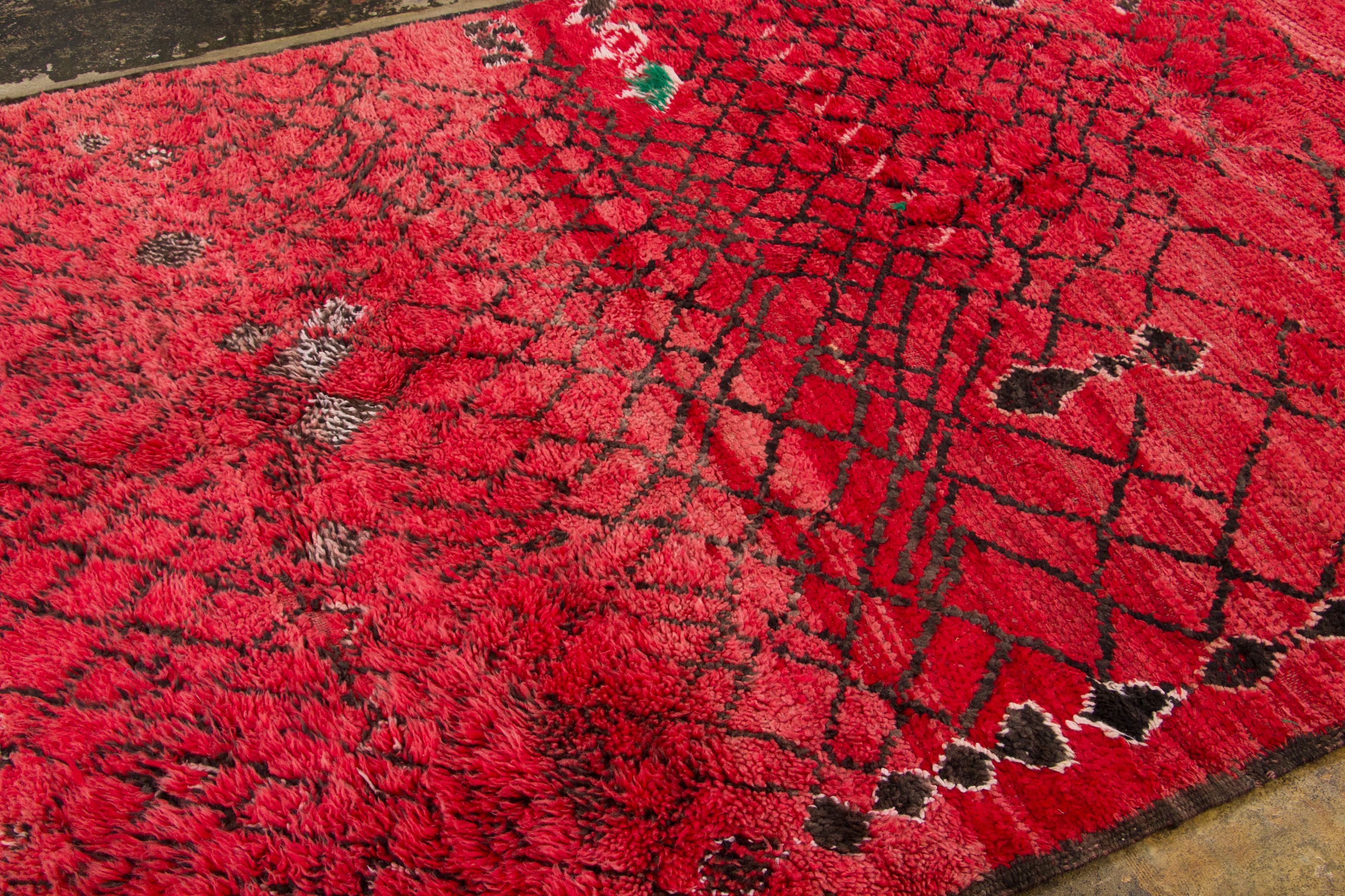 Vintage Moroccan Berber Shag Rug