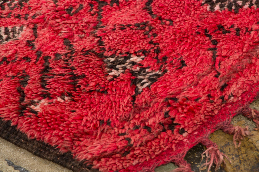 Vintage Moroccan Berber Shag Rug