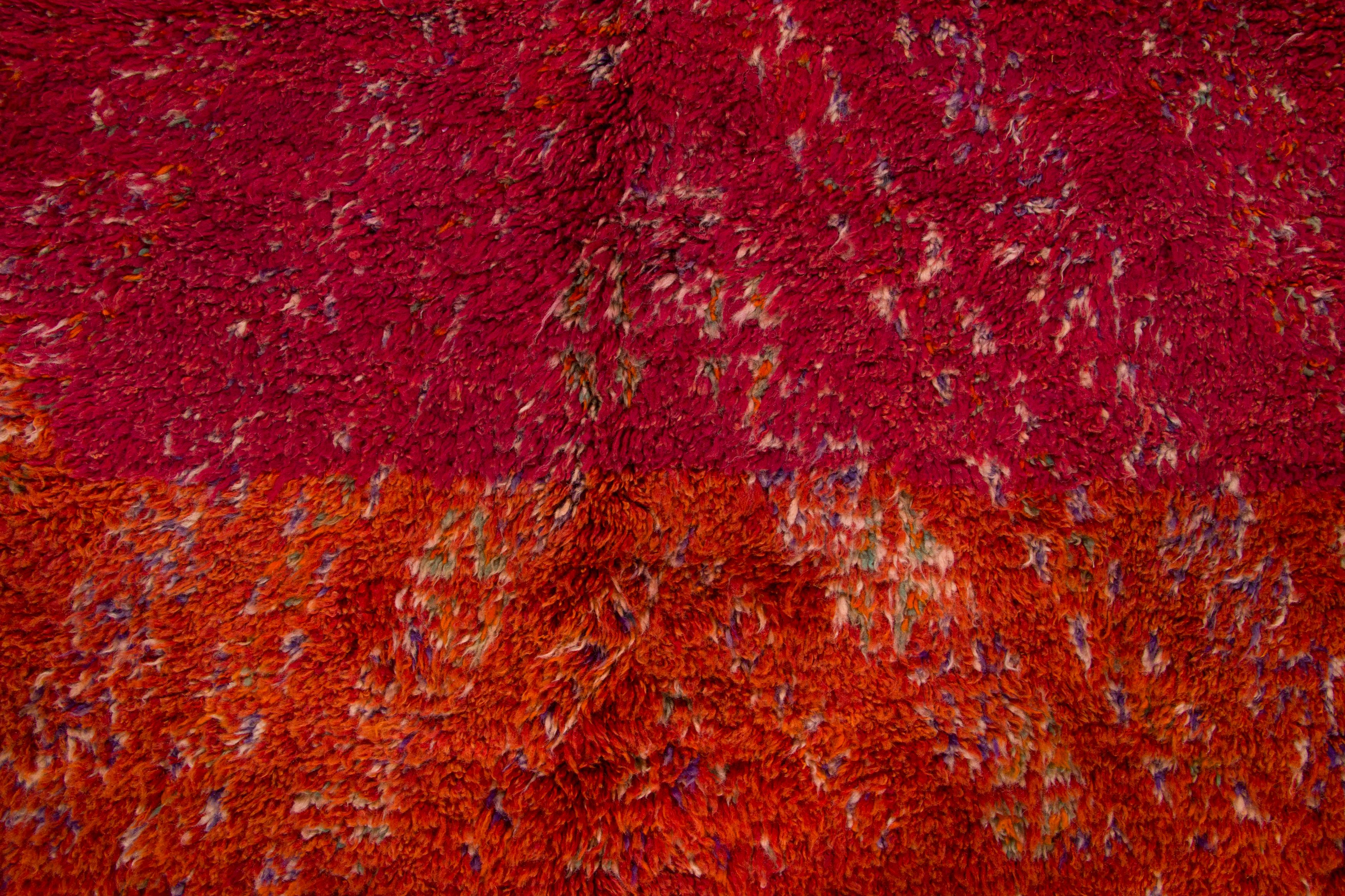 Vintage Moroccan Shag Rug