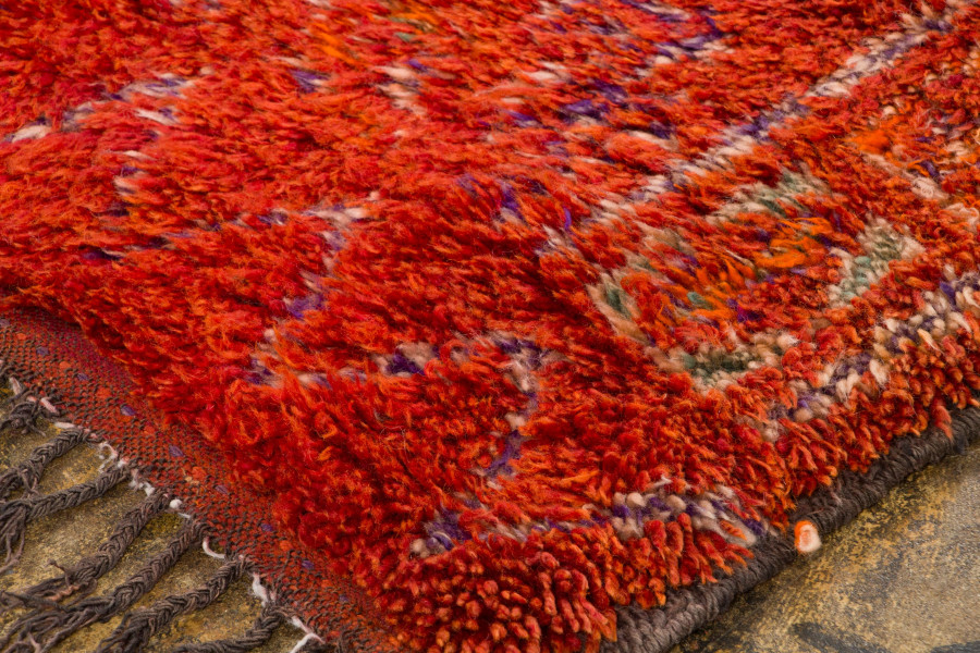 Vintage Moroccan Shag Rug
