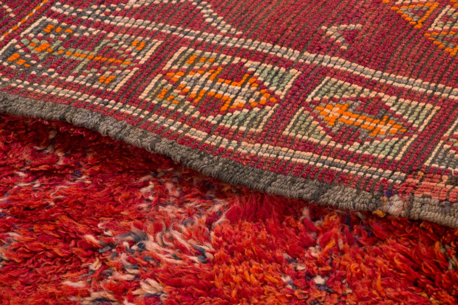 Vintage Moroccan Shag Rug