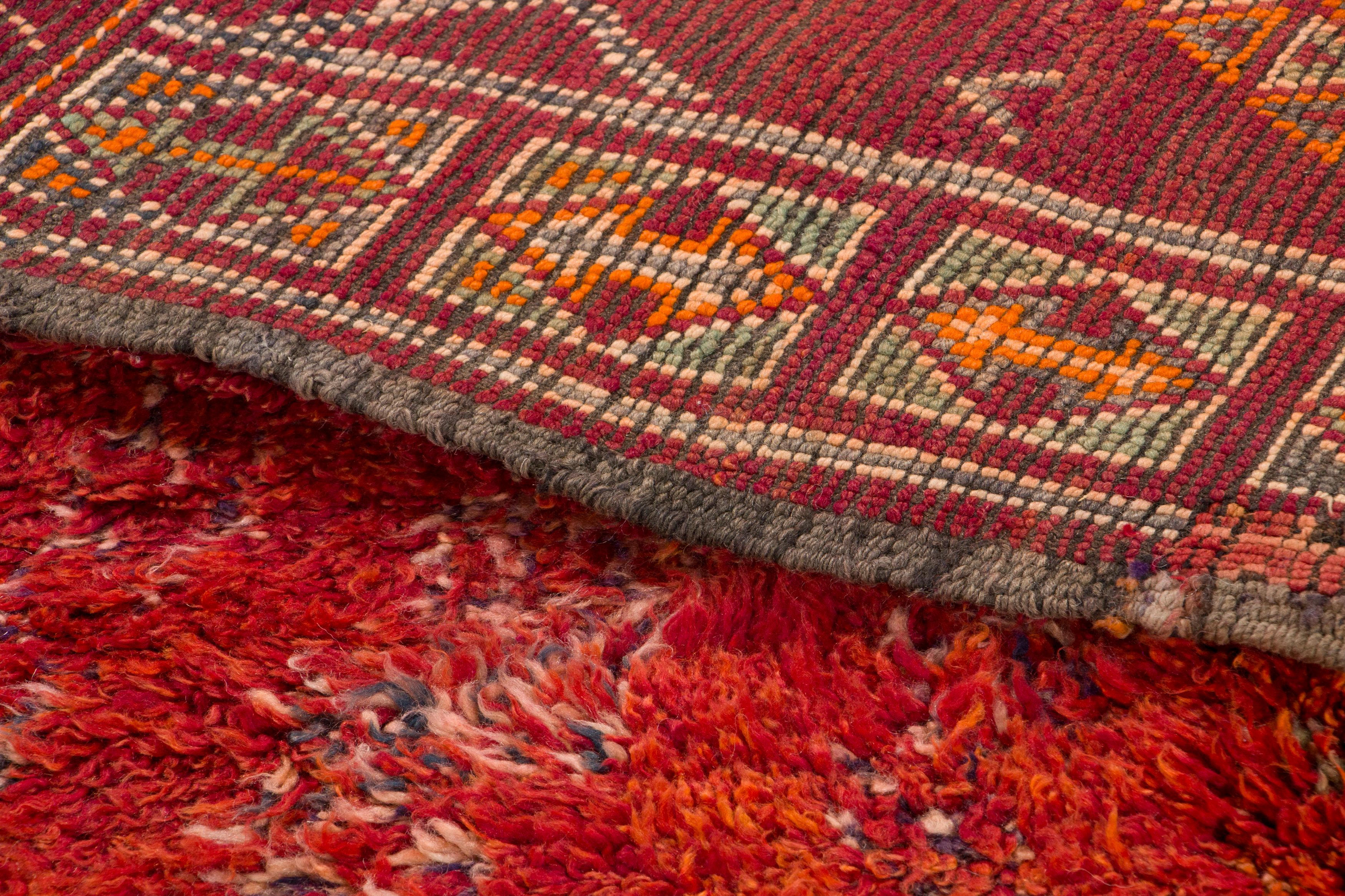 Vintage Moroccan Shag Rug