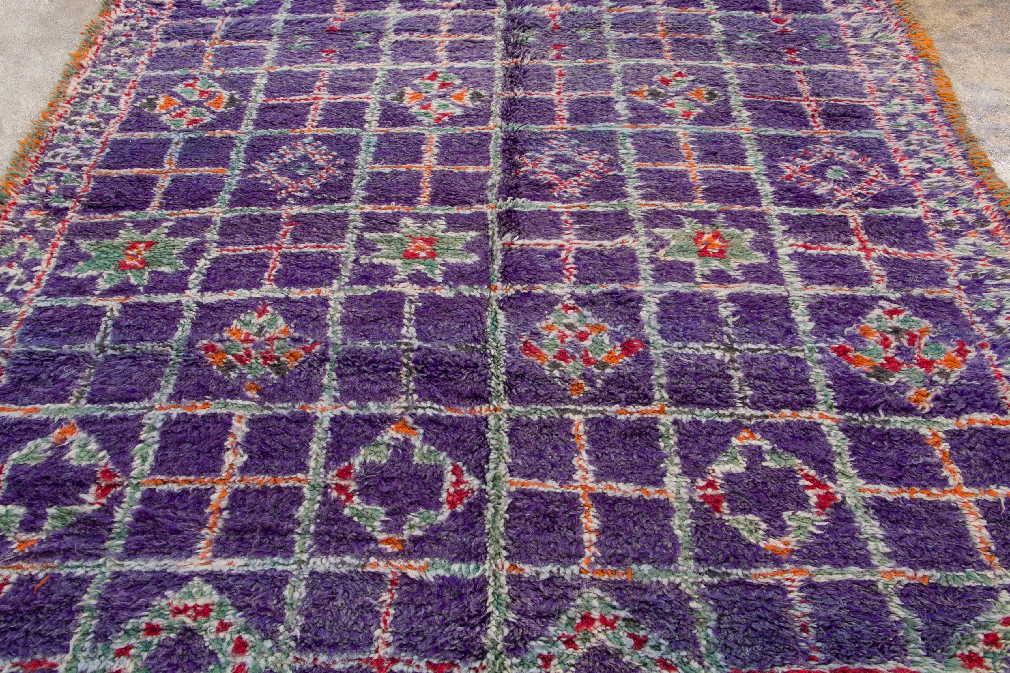 Vintage Moroccan Berber Rug