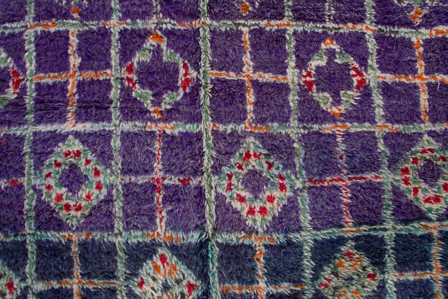 Vintage Moroccan Berber Rug