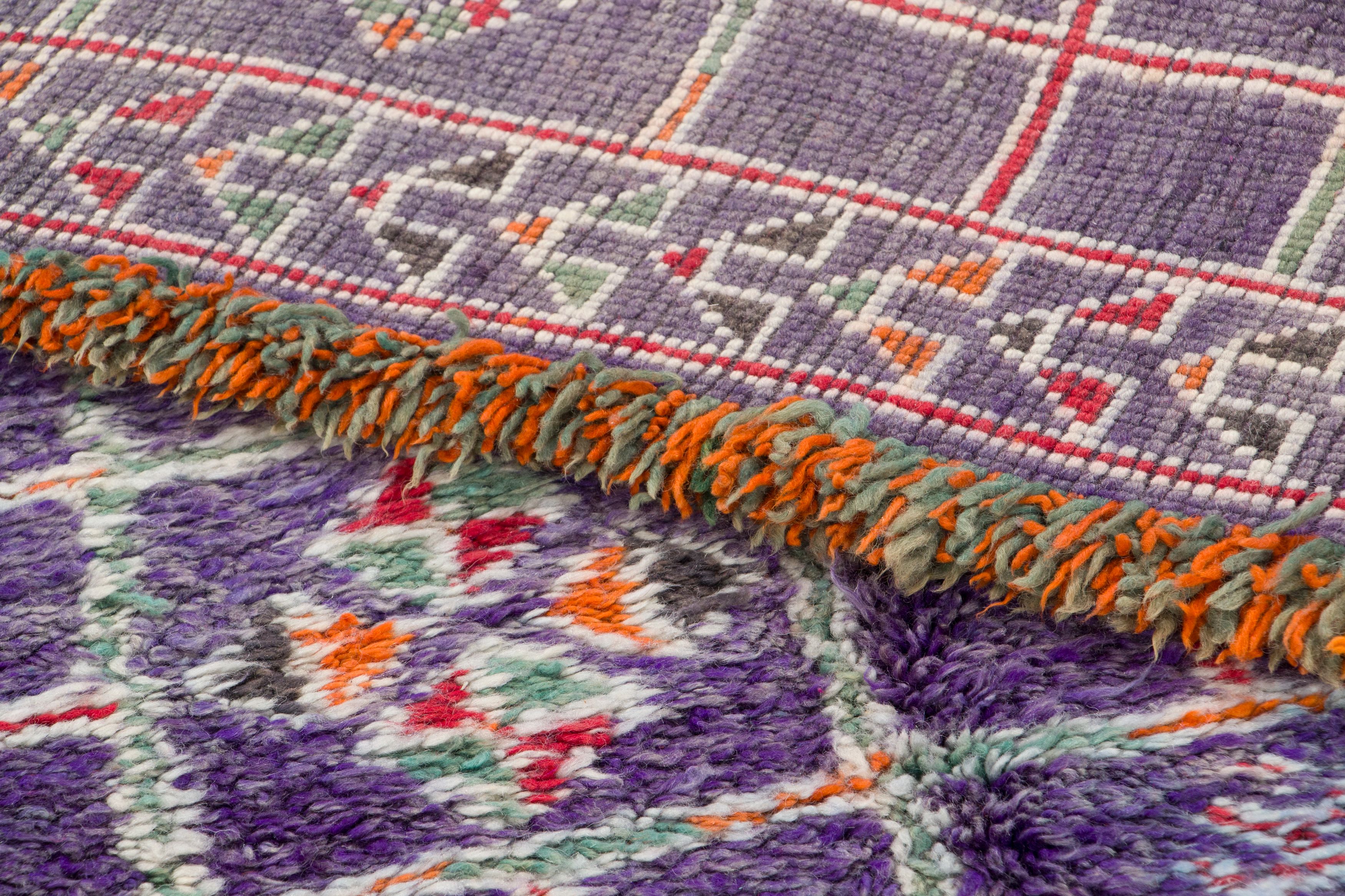 Vintage Moroccan Berber Rug