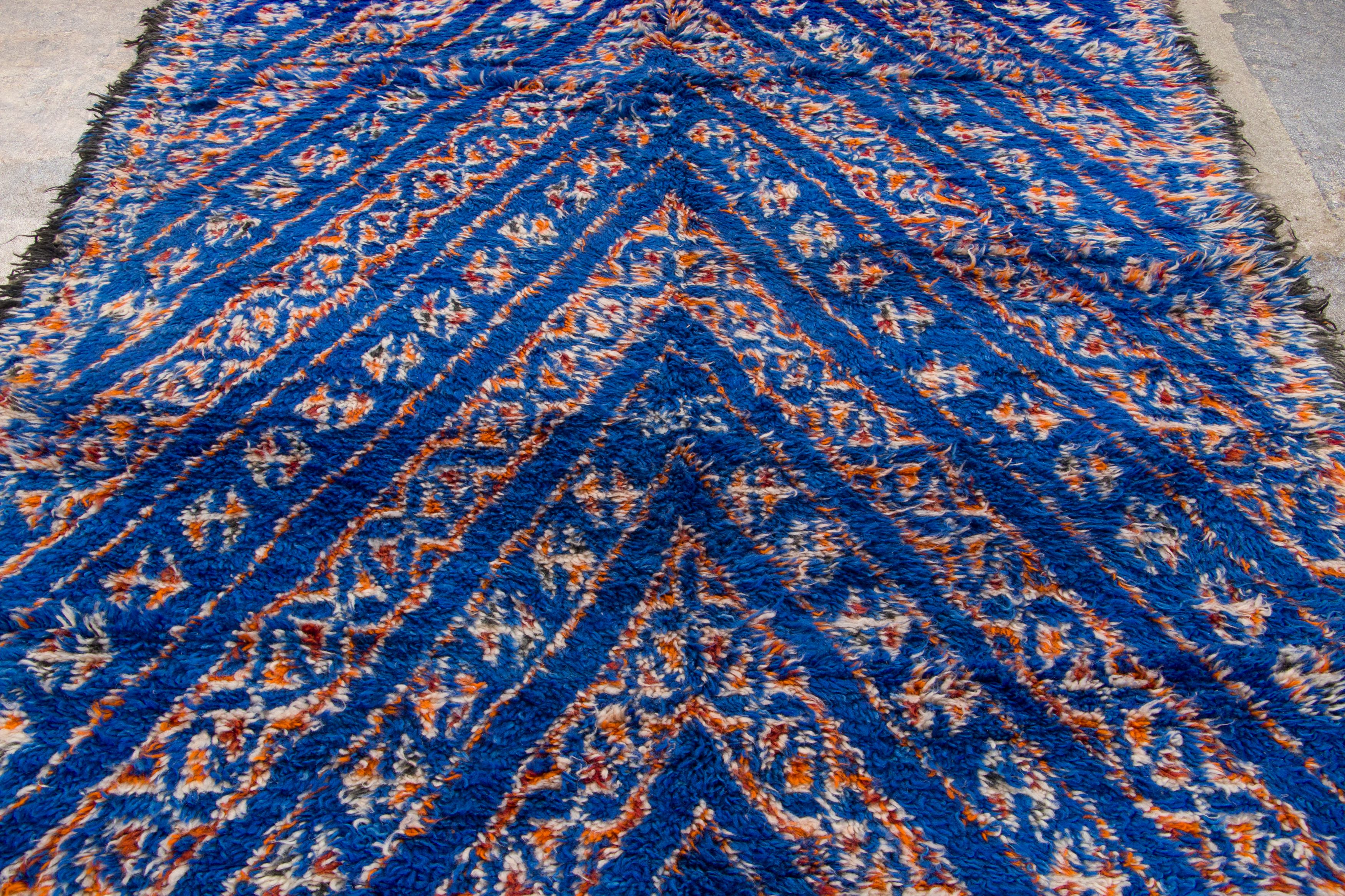 Vintage Moroccan Berber Rug