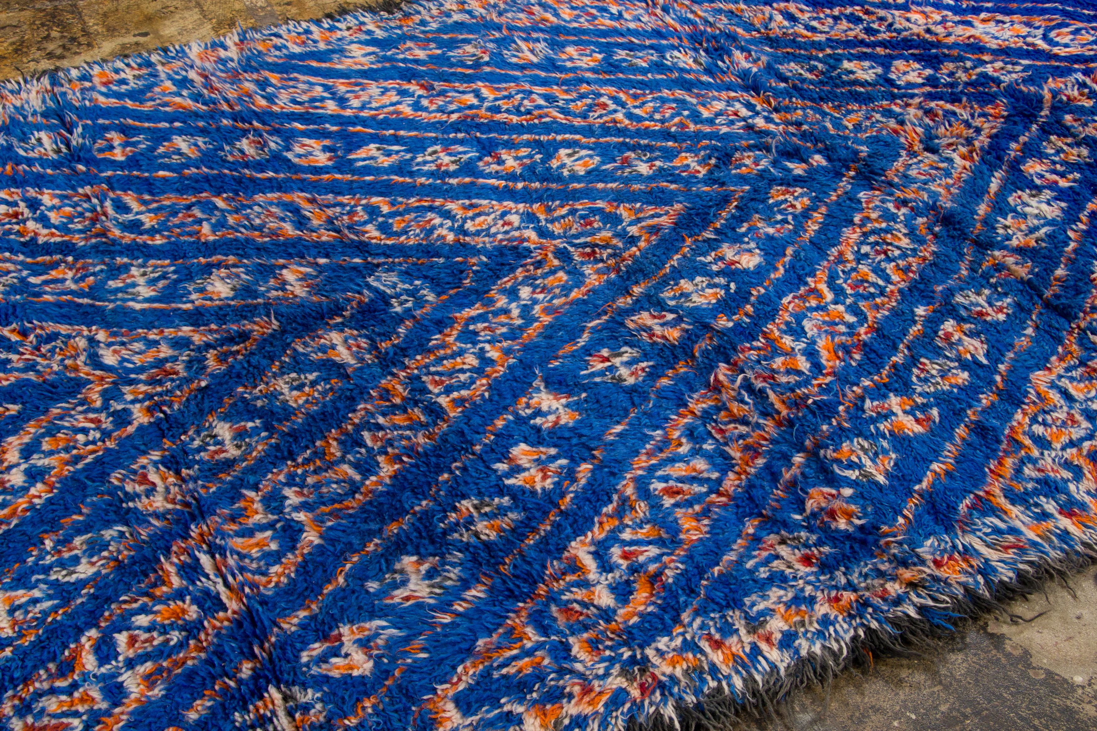 Vintage Moroccan Berber Rug