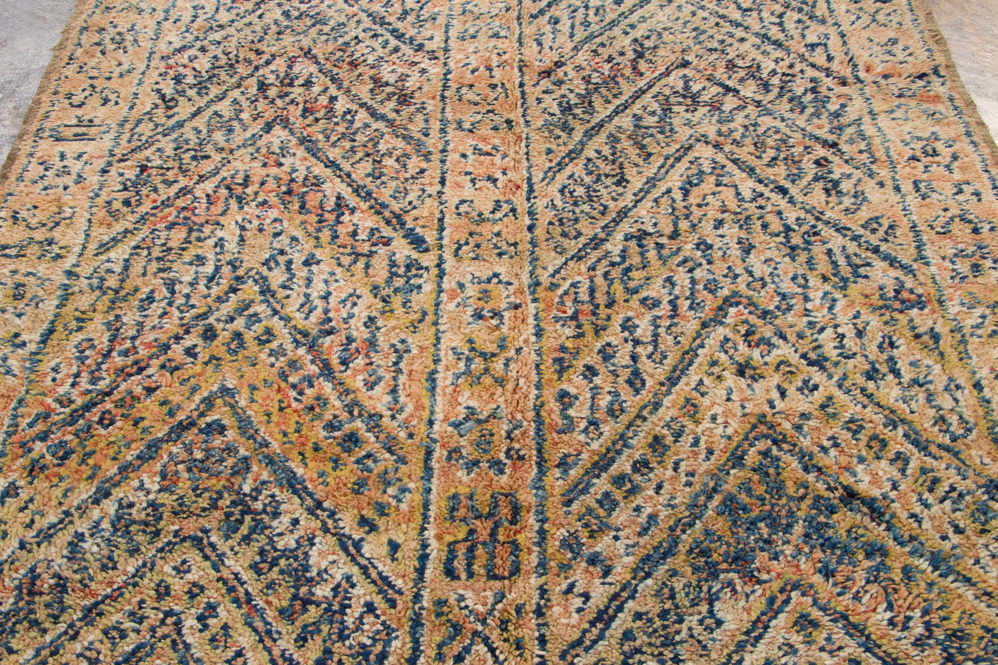 Vintage Moroccan Berber Rug