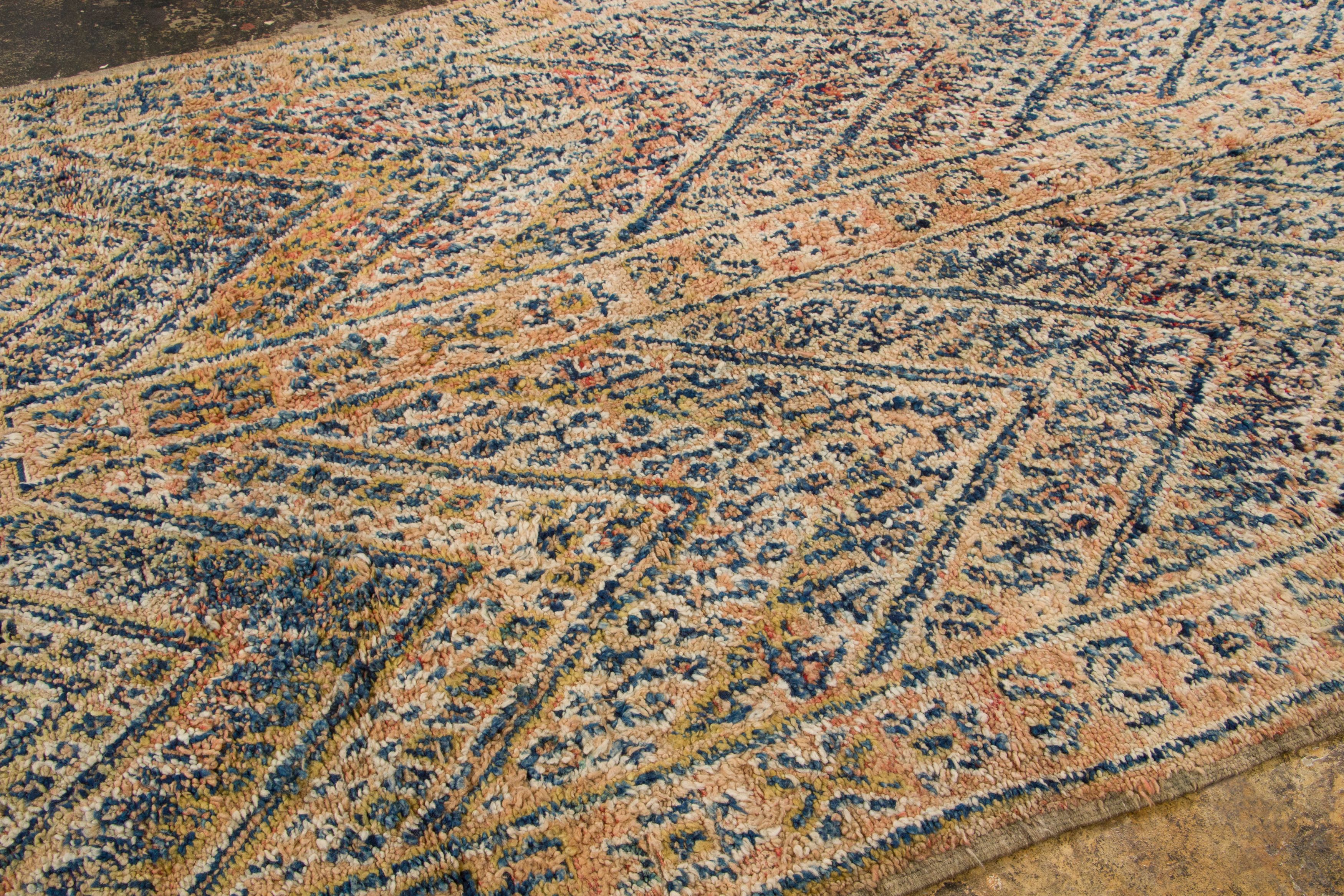 Vintage Moroccan Berber Rug